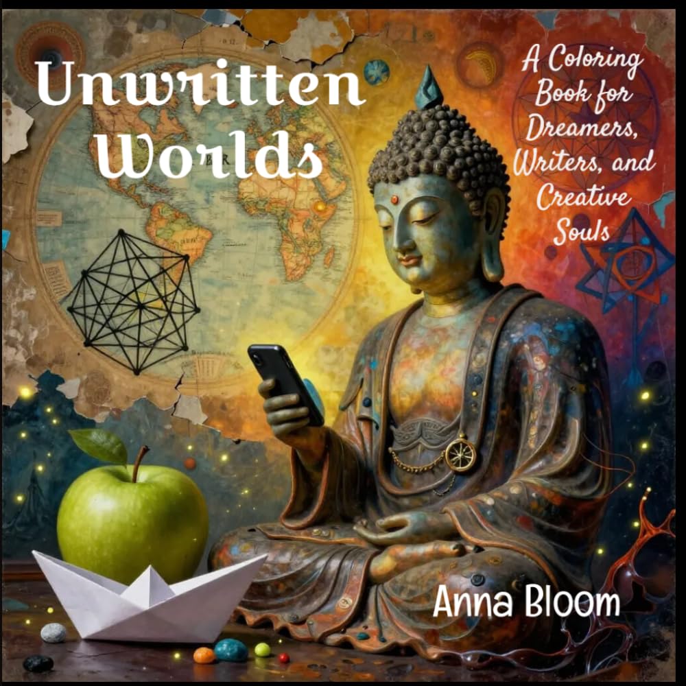 Unwritten Worlds: A Coloring Book for Dreamers & Writers