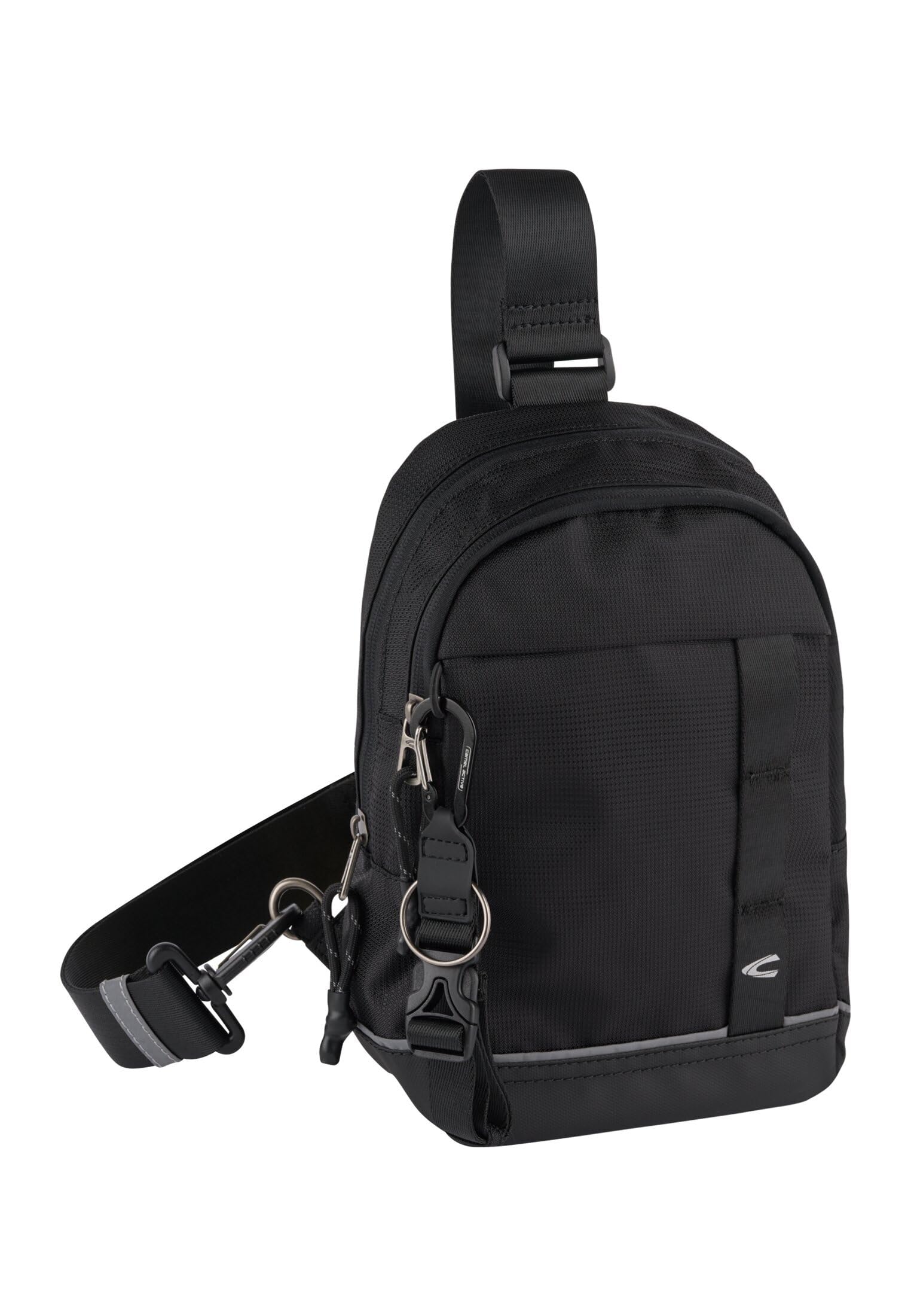 camel active Męski plecak Connect, czarny, czarny, S