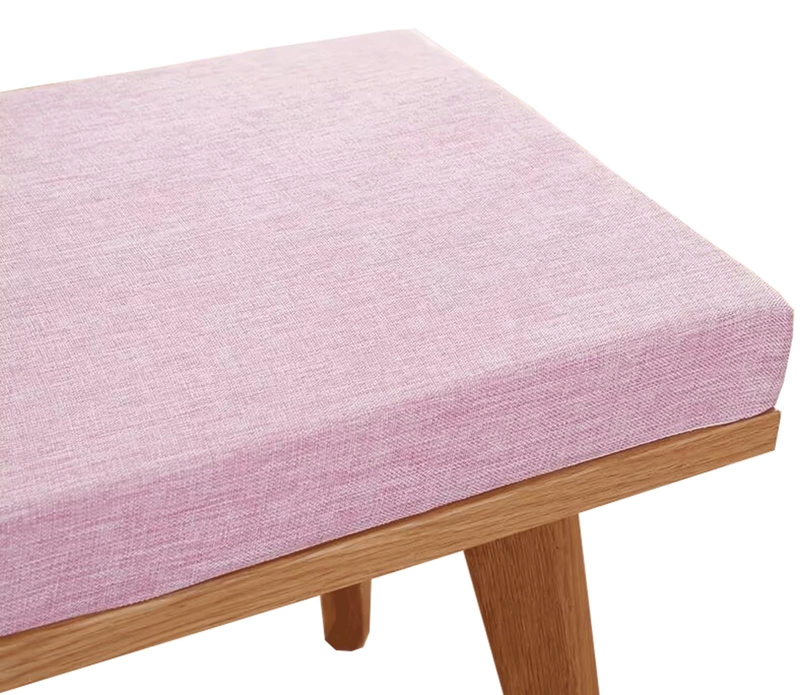 Antypoślizgowa poduszka do siedzenia na zewnątrz / wewnątrz na krzesła huśtawkowe i meble ogrodowe, różowa, 90 x 40 x 3 cm, idealna na patio, taras i ławki, wygodna i trwała