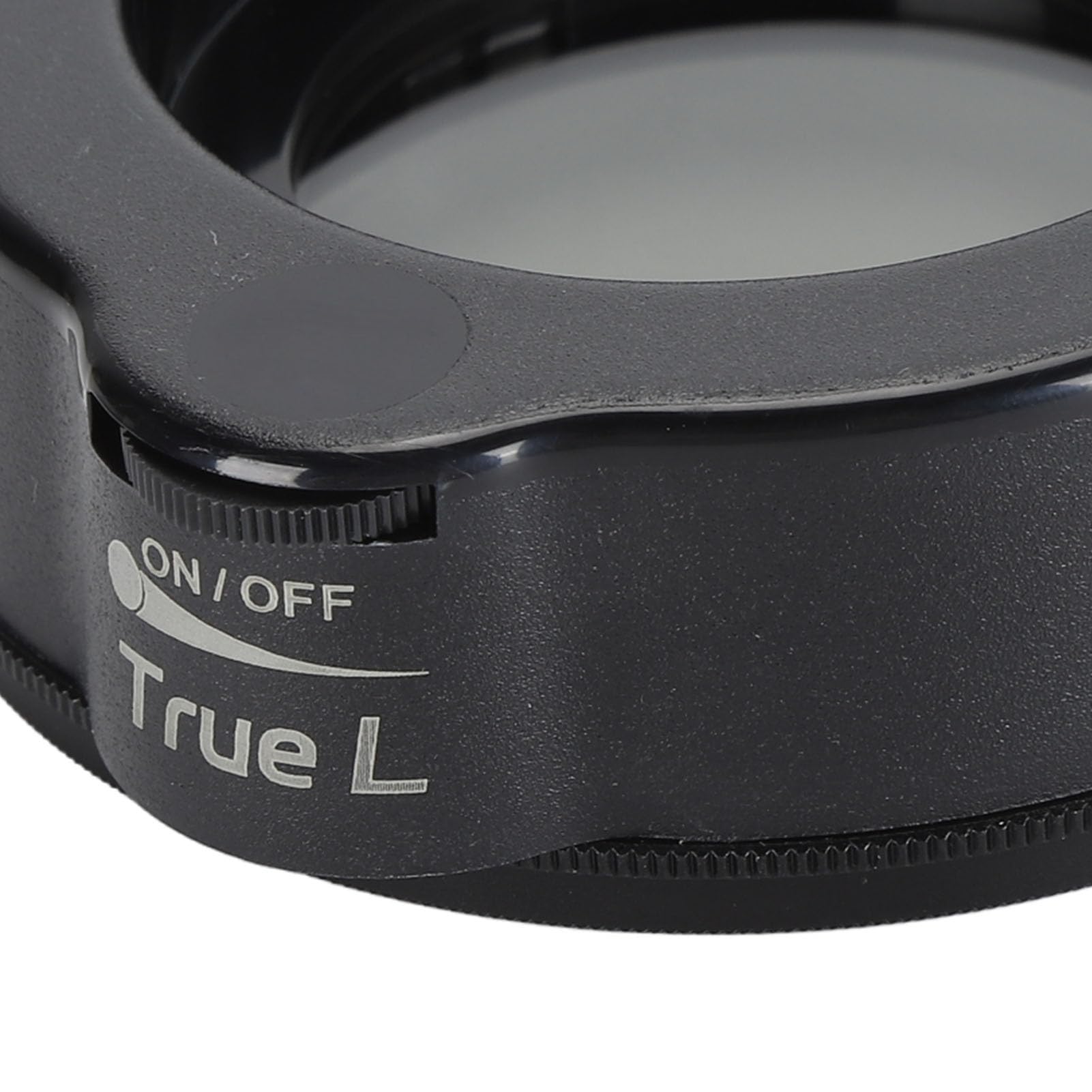 Anillo de Luz, Lente a Prueba de Aceite Lámpara de Microscopio Caja de Espejo Polarizador Ultra Delgado DC 12V para Inspección