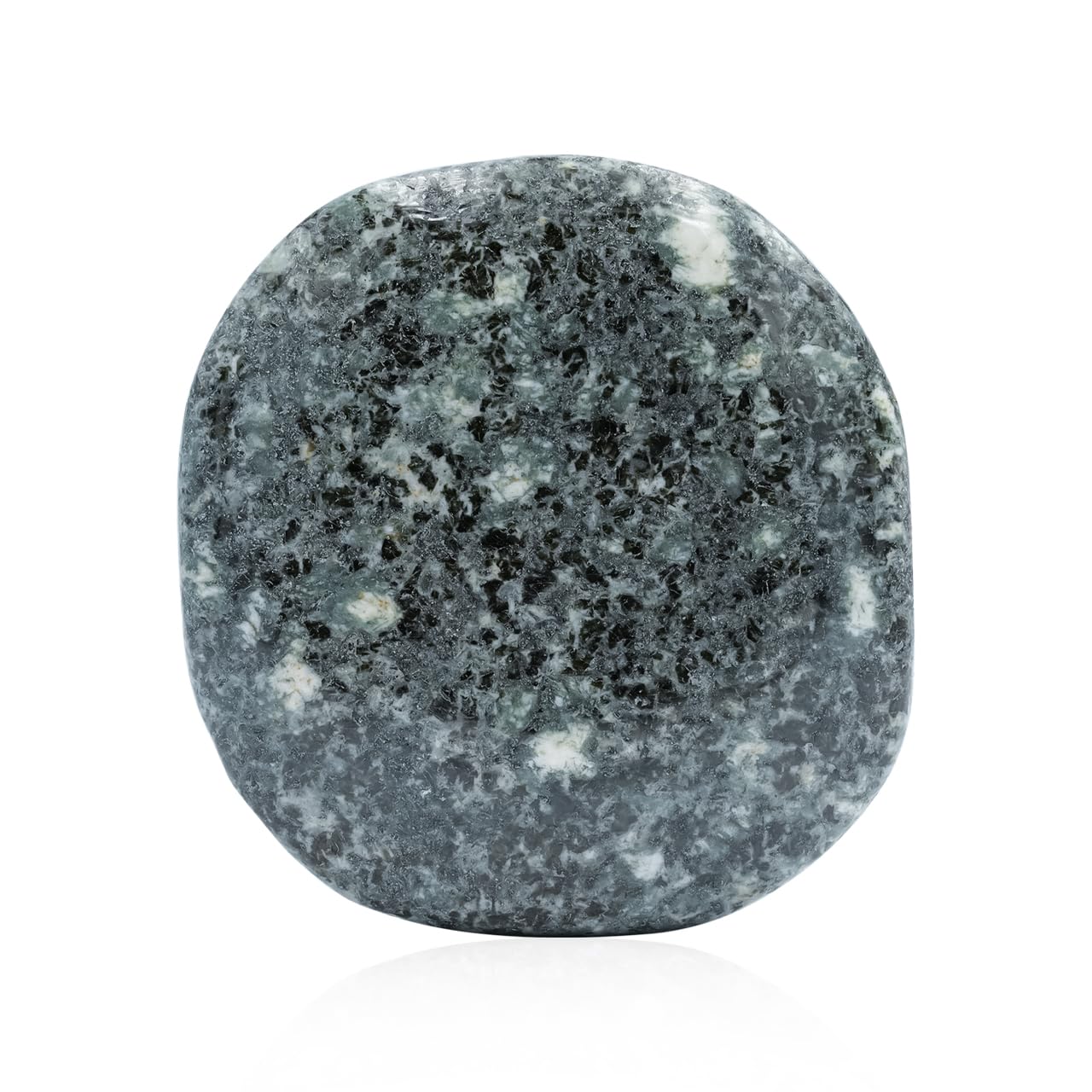 Preseli Bluestone (Stonehenge) Freeform Healing Crystal Palm Stone, Medium Size - 1 Piece