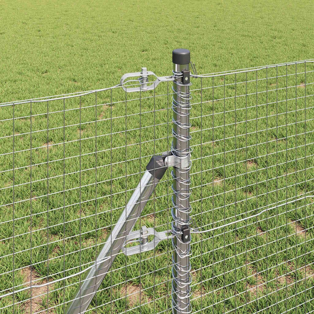 Set di pali robusti per un facile montaggio e design moderno, pali in acciaio per giardino e terrazza, pali resistenti alle intemperie con superficie verniciata a polvere