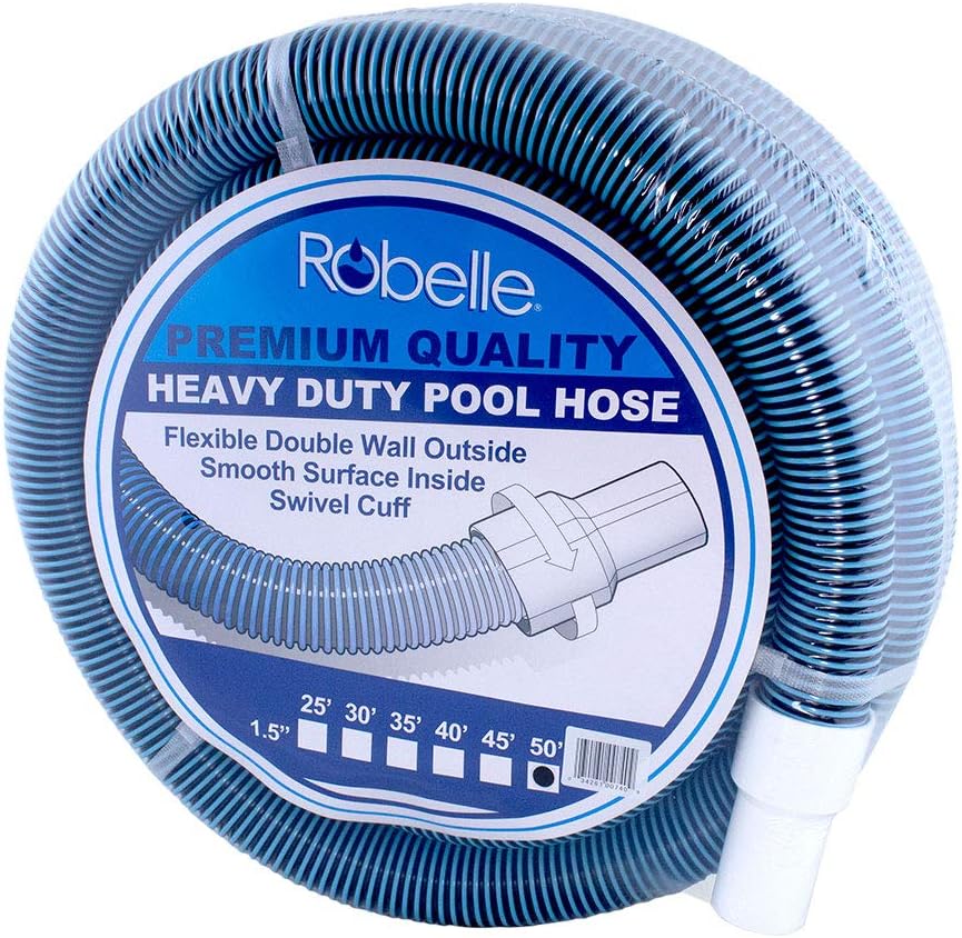 Robelle 25 ft. x 1-1/2 in. Premium Pool Vacuum Hose
