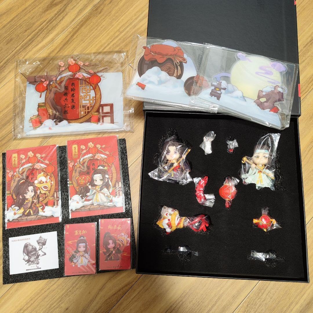魔道祖師 フィギュア 藍忘機 魏無羨 吟雪賦歳 新春 Amazon.co.jp: 魔道祖師 吟雪賦歳 Q版 新春 フィギュア 藍忘機