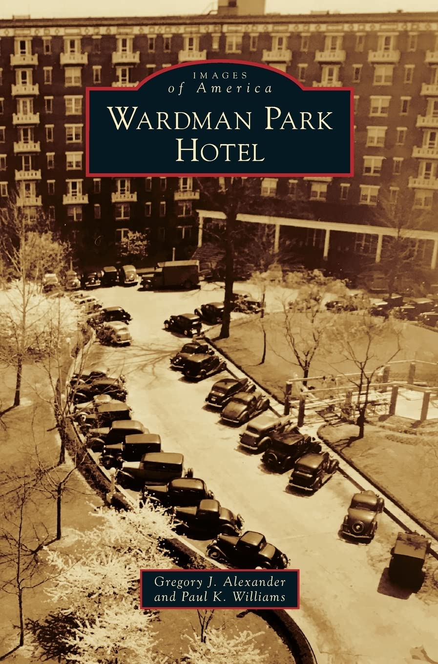 Wardman Park Hotel lithographie de collection prestige impression haute definition