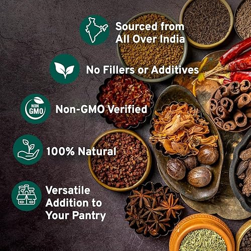 Vista 93 de SPICE TRAIN - Vainas de cardamomo verde orgánico de la India (3.53 onzas), de 5/16 pulgadas de largo, elaichi, rico en vitamina A y antioxidantes