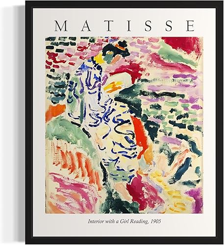 Miniatura 24 de Reproducción artística de Henri Matisse en póster, arte de pared de Matisse para exhibición en decoración de pared, decoración para dormitorio,