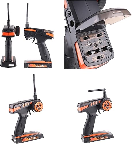 Miniatura 5 de Fs-gt2 Rc Transmisor y receptor de control de radio para modelo de barco de coche