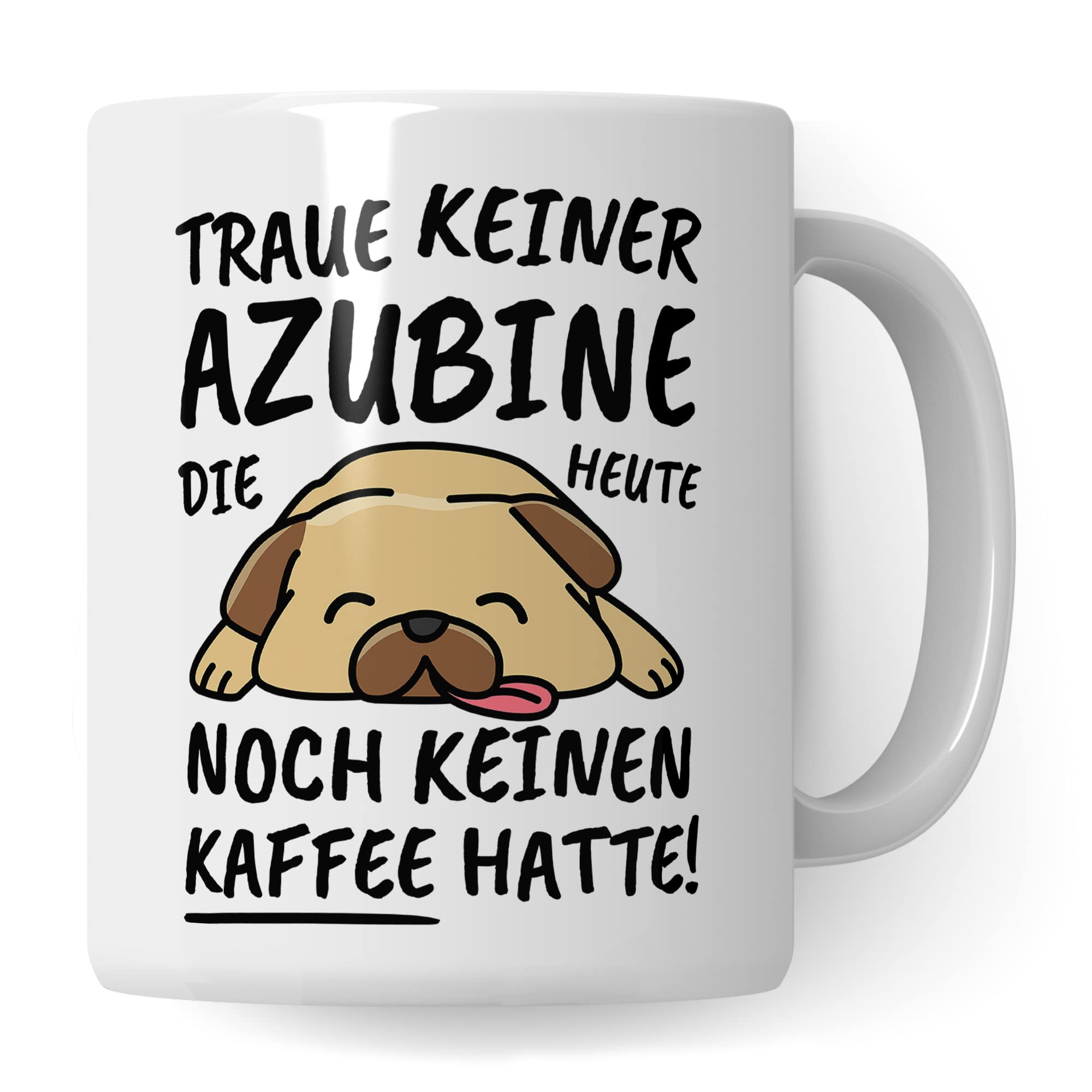 Azubi - Tazza da caffè con scritta in lingua tedesca Azubi [lingua tedesca