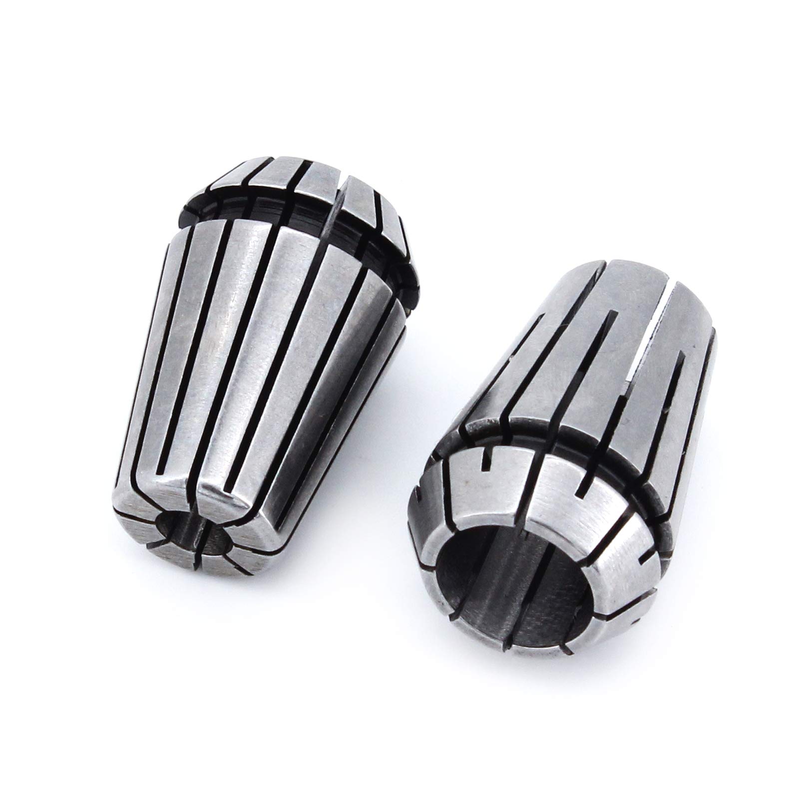 1/2" Tige ER20 Extension Rod de Collet de Routeur, avec 6.5 mm et 13 mm ER20 Ressort Collet Set Kit de Pince de Serrage pour CNC Machine de Gravure & Outil de Meulage