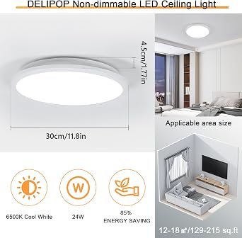 DELIPOP LED Ceiling Light & Sputnik Light