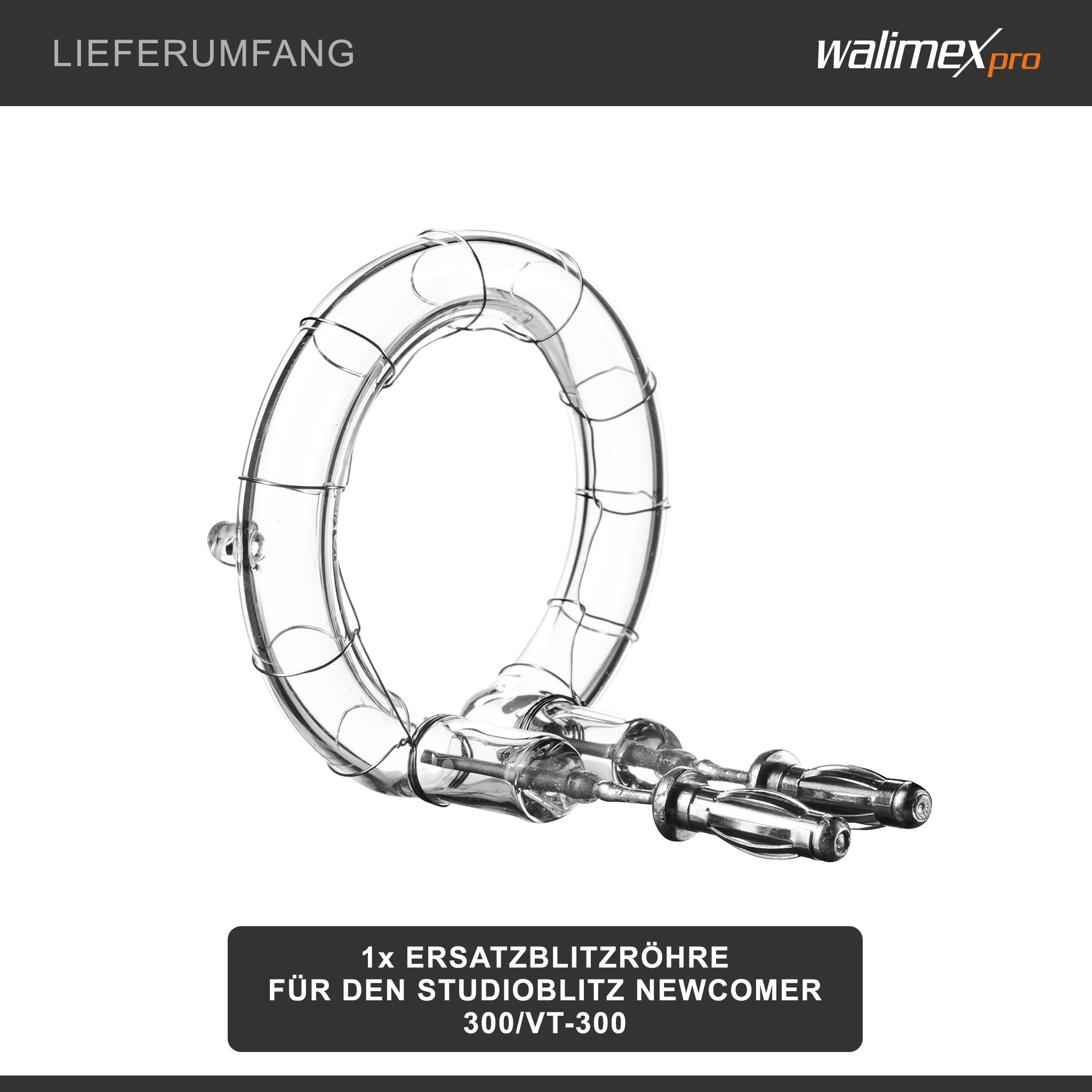 walimex pro remplacement blitzröhre VT-300