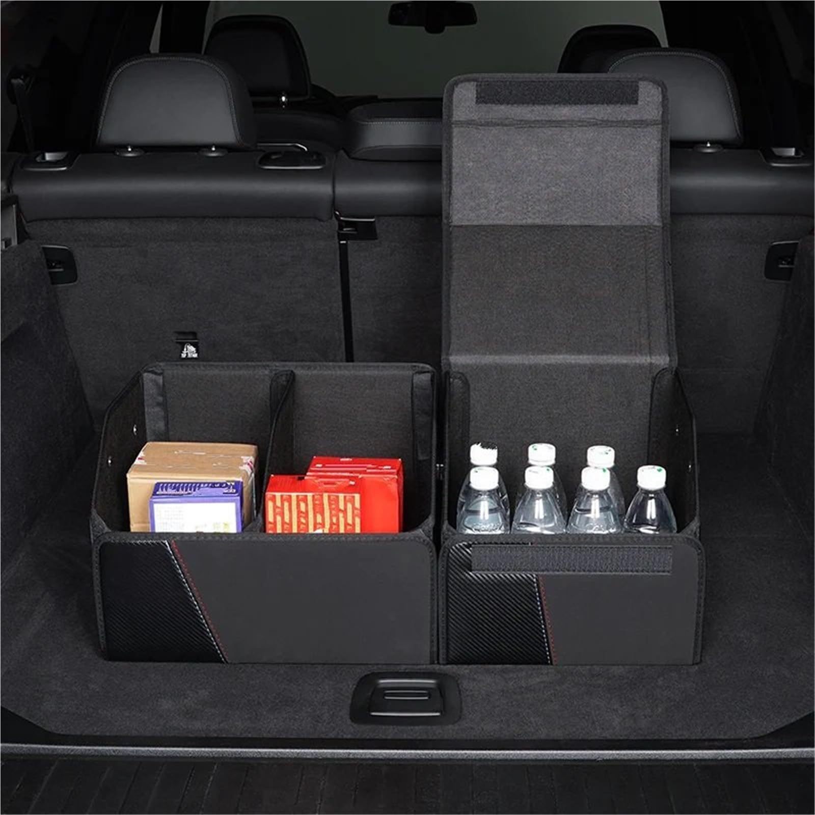Torba podróżna awaryjna Organizer do bagażnika samochodowego, składany, torba do przechowywania, akcesoria samochodowe, pasuje do Volkswagena VW ID3 T-Cross R Line R Golf(J,L)