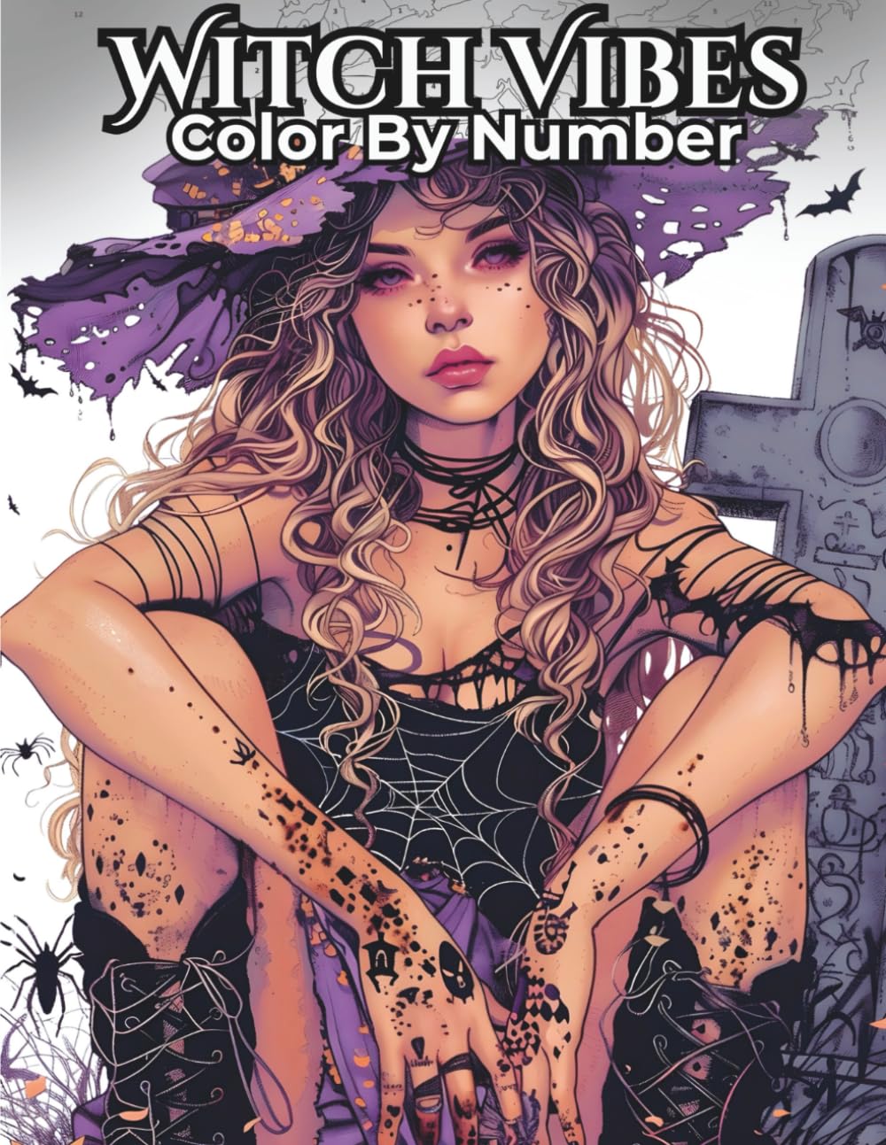 Witch Color by Number Coloring Book for Adults: Enchanting Witchcraft and Mystical Coloring Book for Calm, Creativity and Relaxation