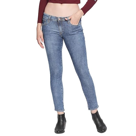 Buy Spykar Women's Slim Jeans at Amazon.in