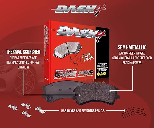 Miniatura 3 de Dash 4 MD815A EDGE Premium Pastilla de freno semimetálica