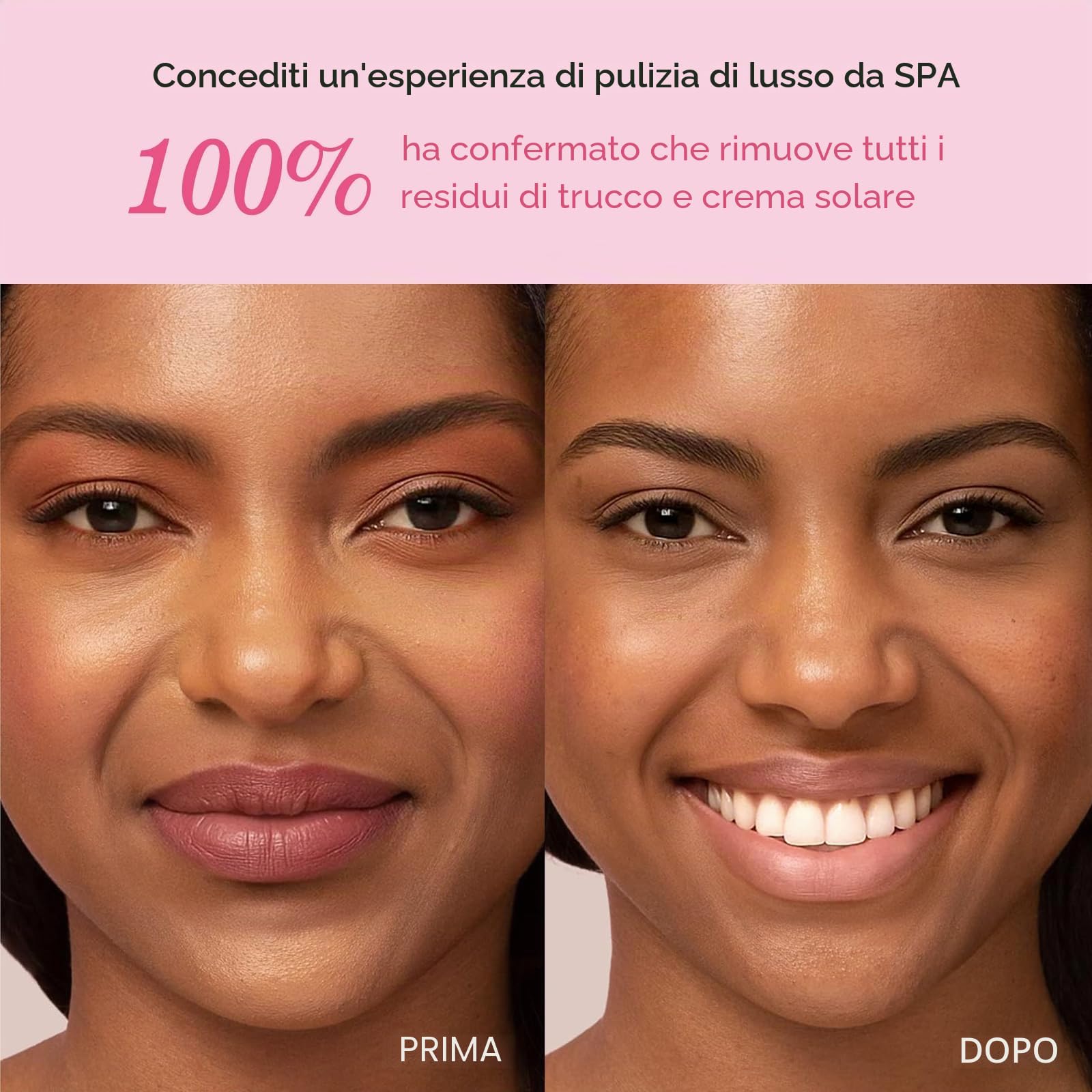 Sakura Balsamo Detergente Struccante 100g, Kit Struccante Viso e Occhi da Viaggio, per Pelle Detersa e Make-Up Rimosso, con Prodotti Skincare Viso Mini e Maschere Idratanti
