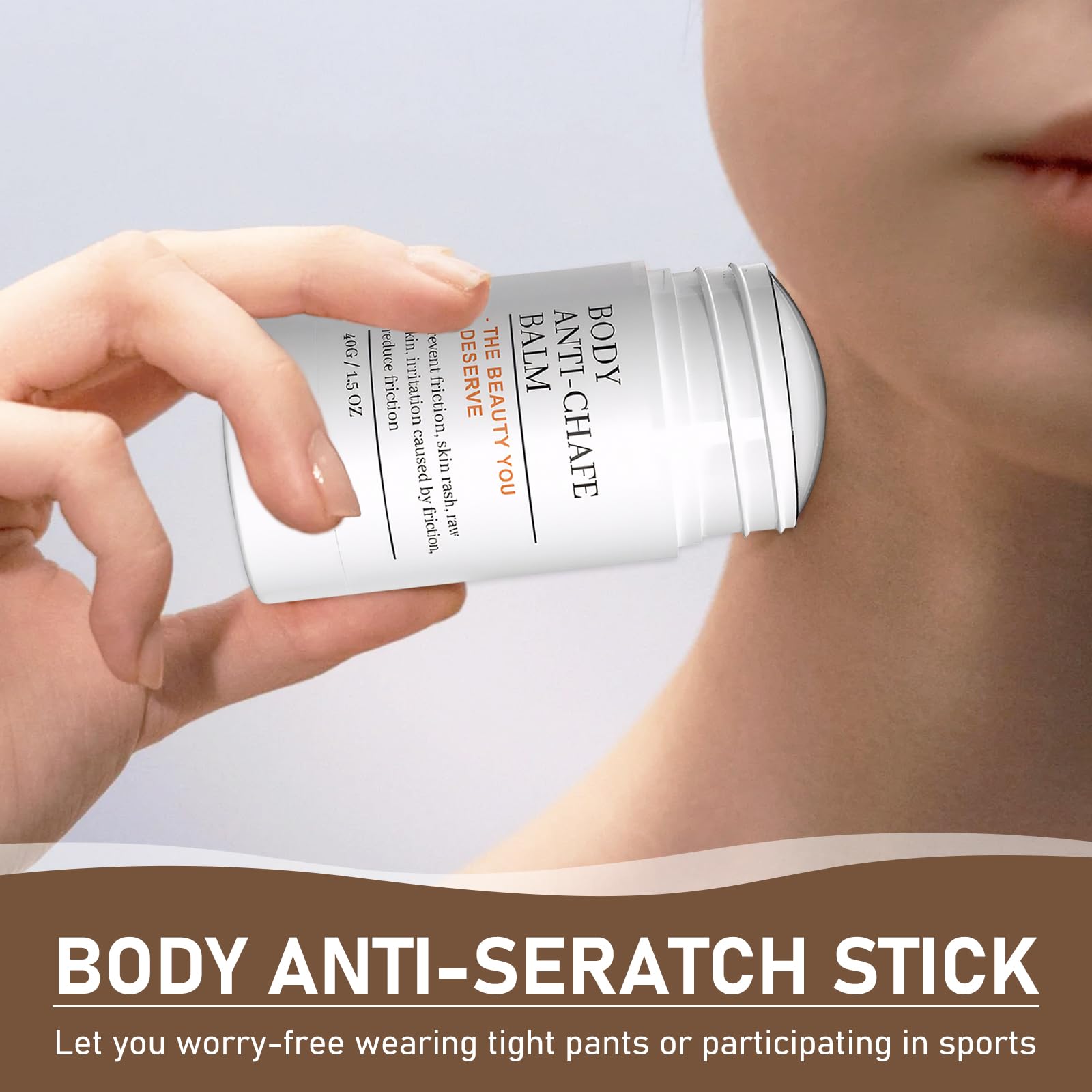 Anti Wundreib Stick,Anti Chafing Stick Erfrischend und Nicht Fettig Sticks Gegen Wundscheuern für Damen,Reibung und Hautreizungen Reduzieren,Geeignet für Oberschenkel Schultern Brust Füße