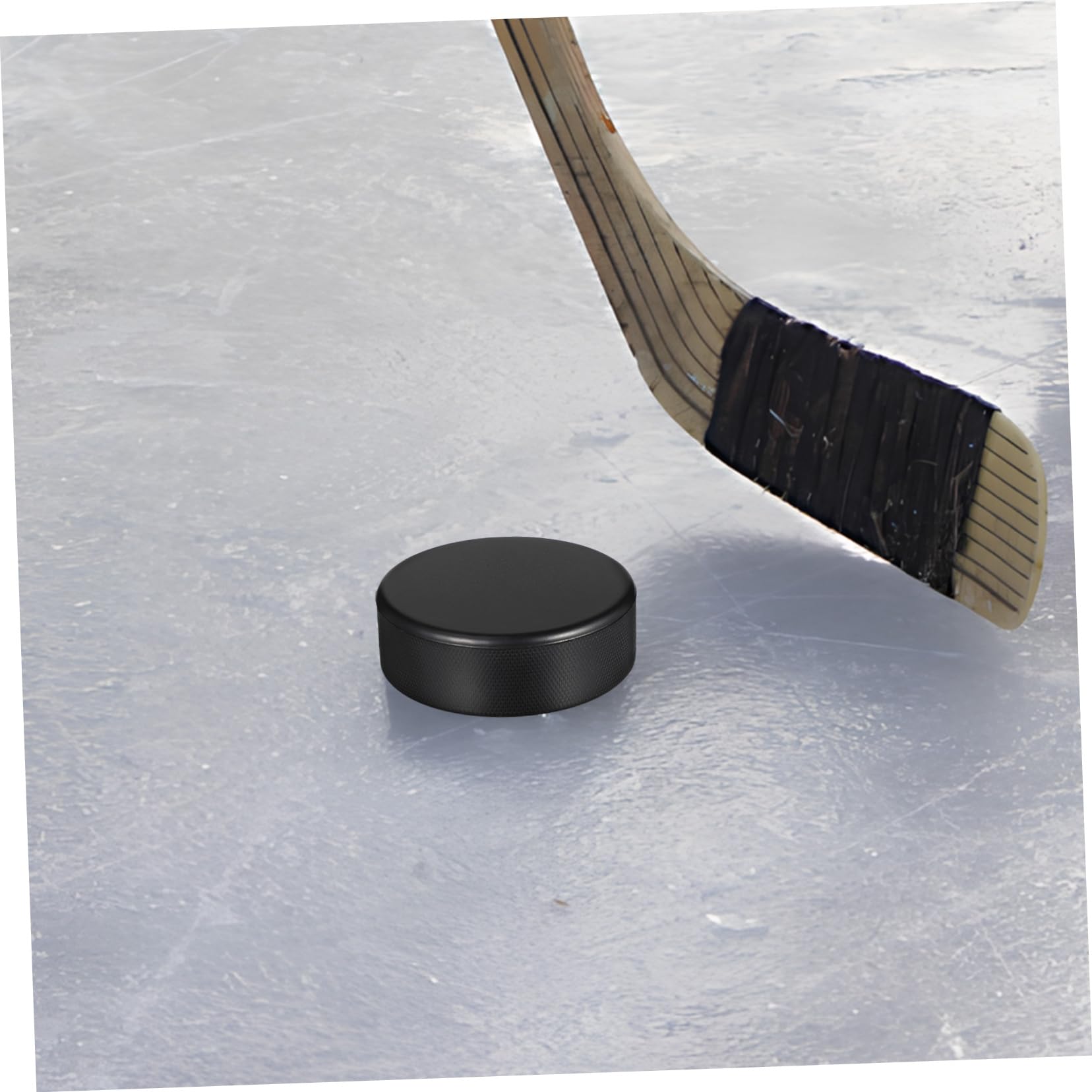 YARNOW Palet rondelles de Hockey en Mousse Noire Accessoire de Hockey entraînement de Hockey Accessoires de Hockey équipement de Formation Hockey équipement de Hockey PU Rouge