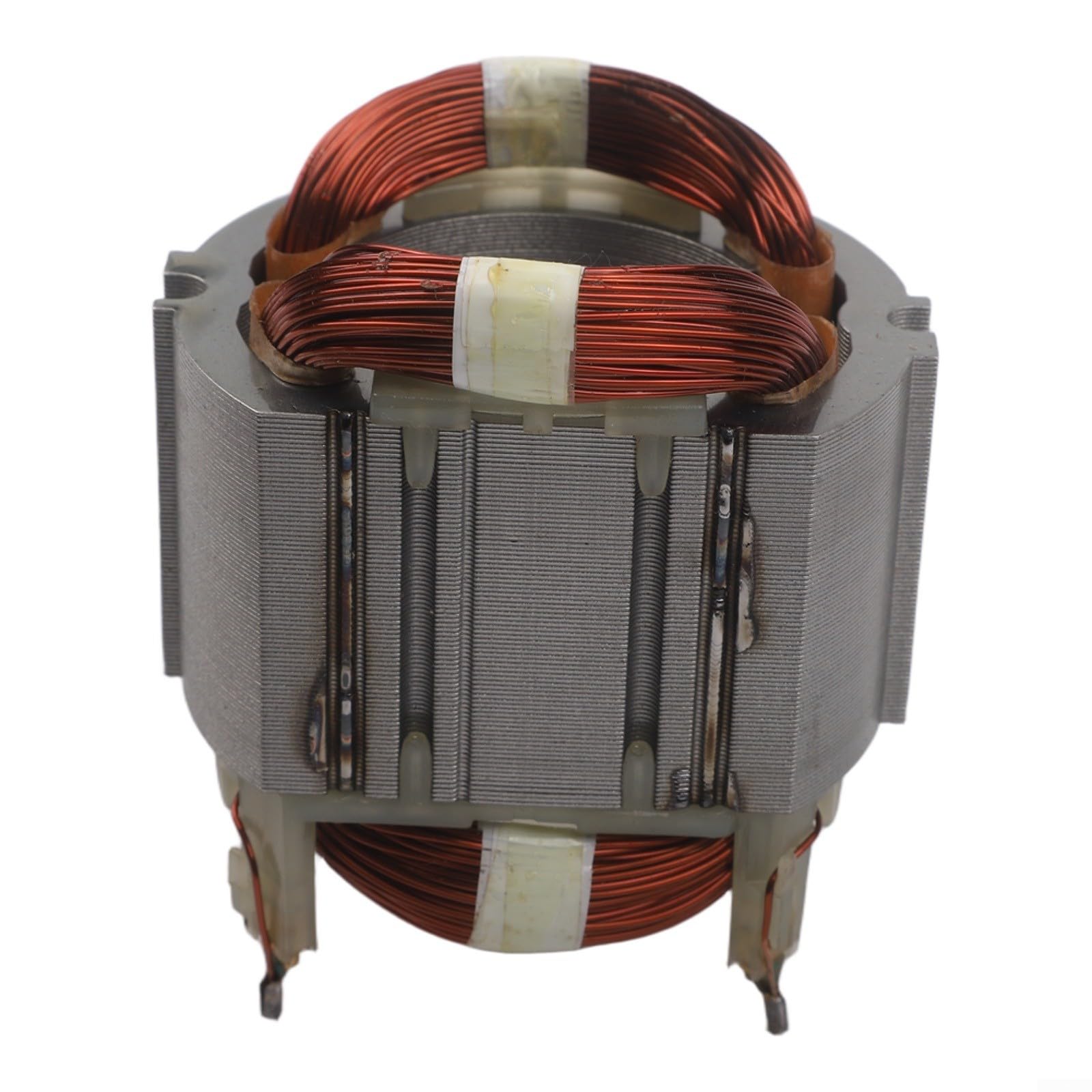 Kit di riparazione motore per elettroutensile, robusto set di spazzole di carbone per armatura dello statore di ricambio in metallo per ripristinare le prestazioni di coppia