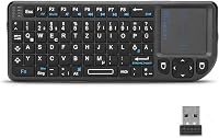 Rii X1 Mini Wireless Billentyűzet Touchpad-dal TV/PC/Tablet/Xbox/PS3-hoz 2