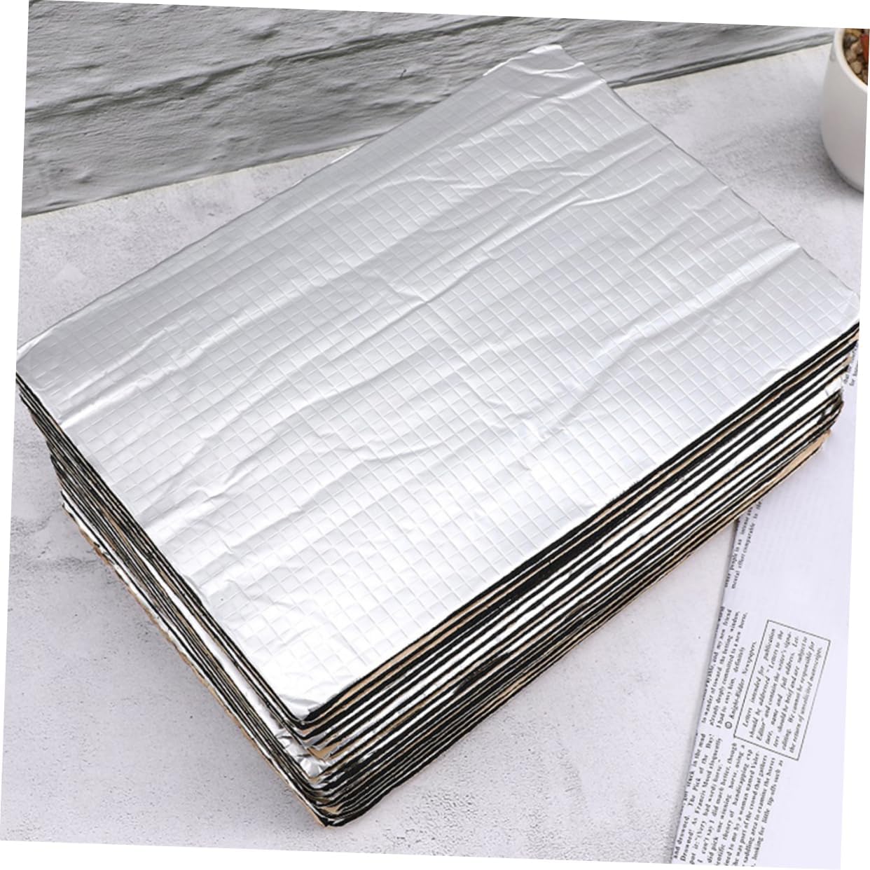 20pcs Car Shield Insulation Pad Soundproofing Mat Deadening Mat for Car Engine Hood