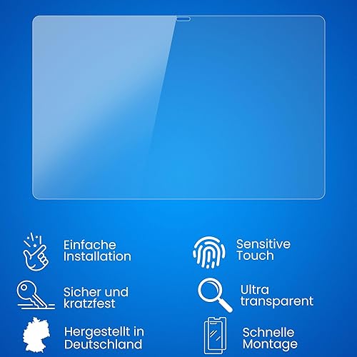 Miniatura 3 de atFoliX Película protectora de pantalla compatible con Chuwi HiPad Max, película protectora FX ultra transparente (2X)