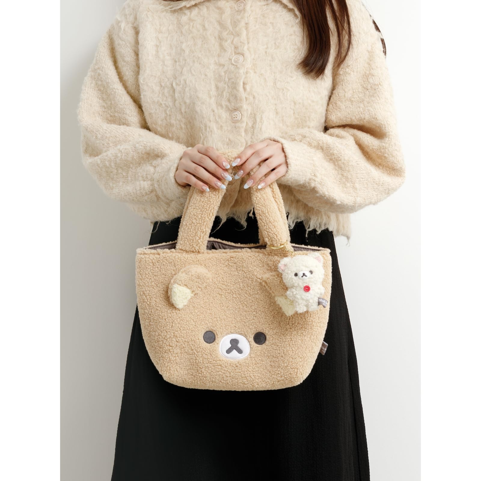 Amazon.co.jp: サンエックス リラックマ もこもこぶらさげぬいぐるみ