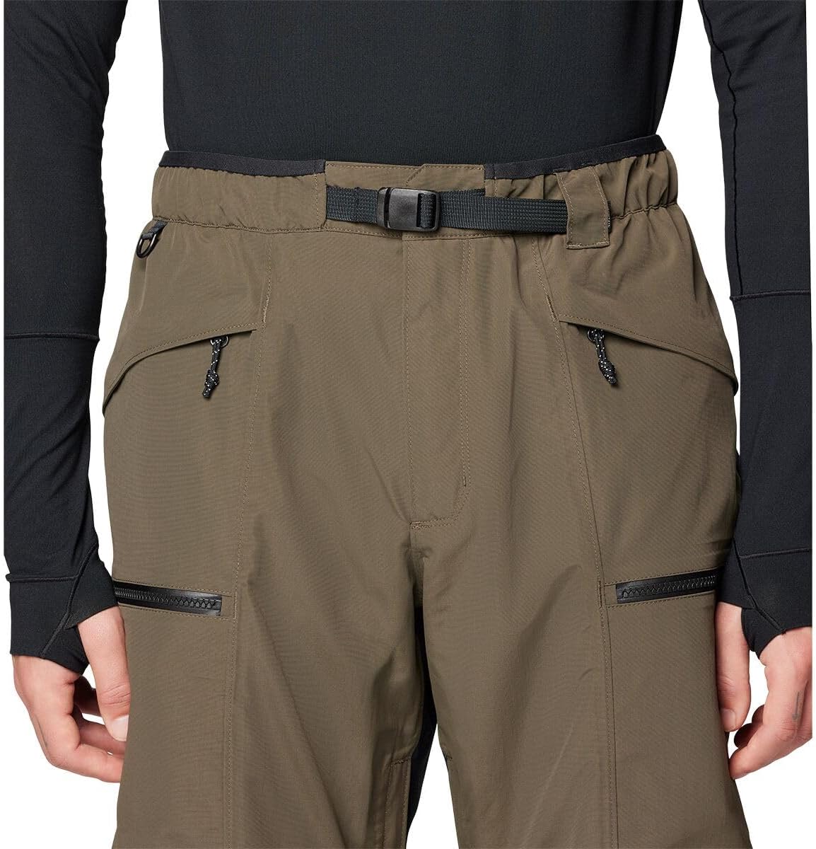 Mountain Hardwear, First Tracks Pant - Men's, Ridgeline/Black, L/Reg - Image 3