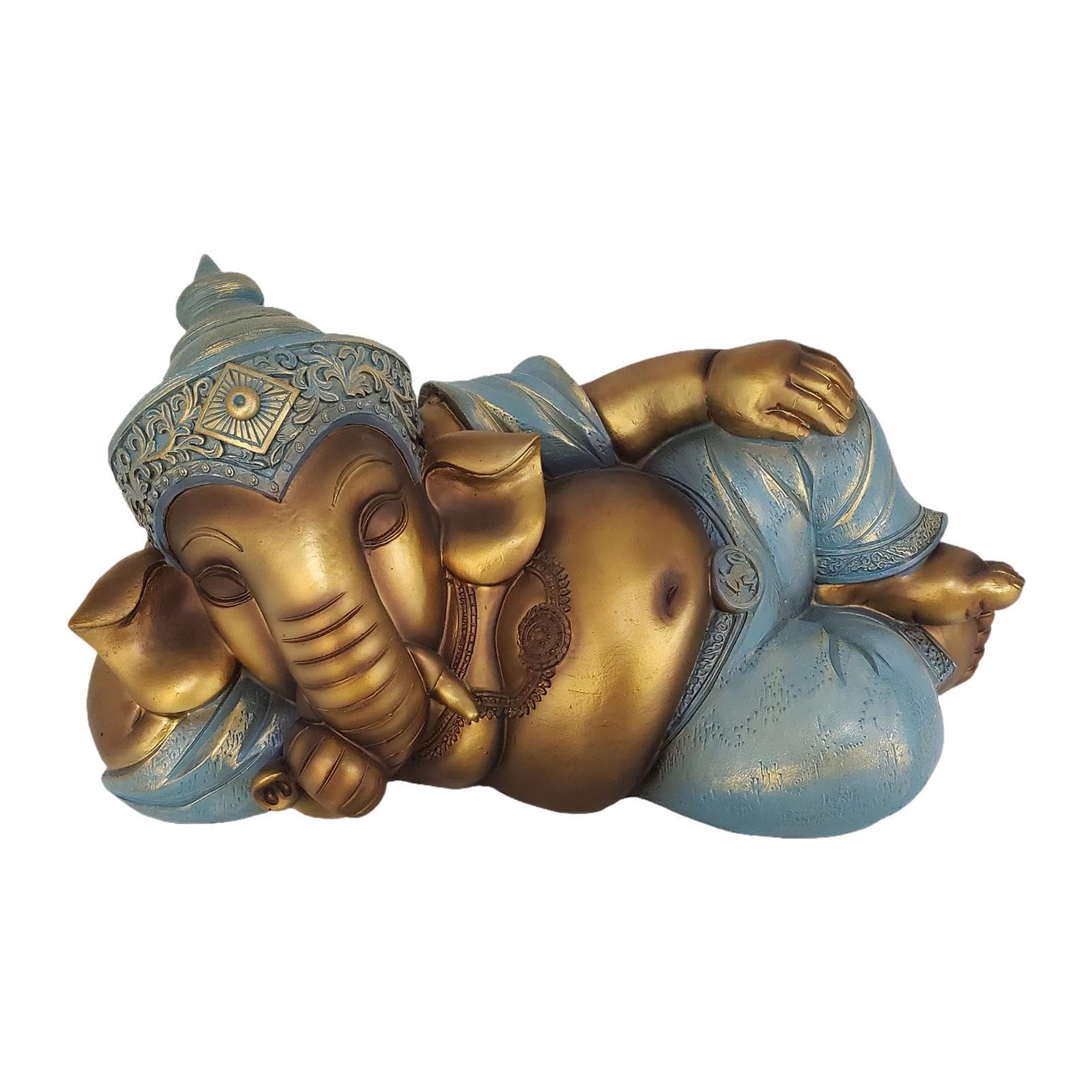 Sculpture Bouddha résine : élément décoratif zen pour maison, bureau et patio