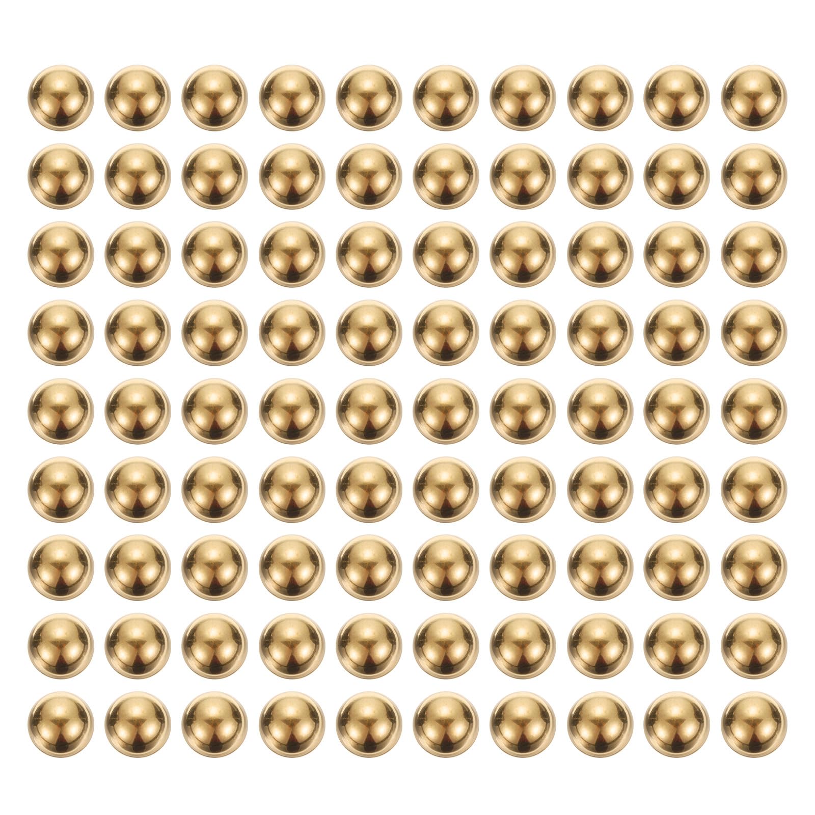 uxcell 2pcs Precision Solid Brass Bearing Balls 25mm Industr -9