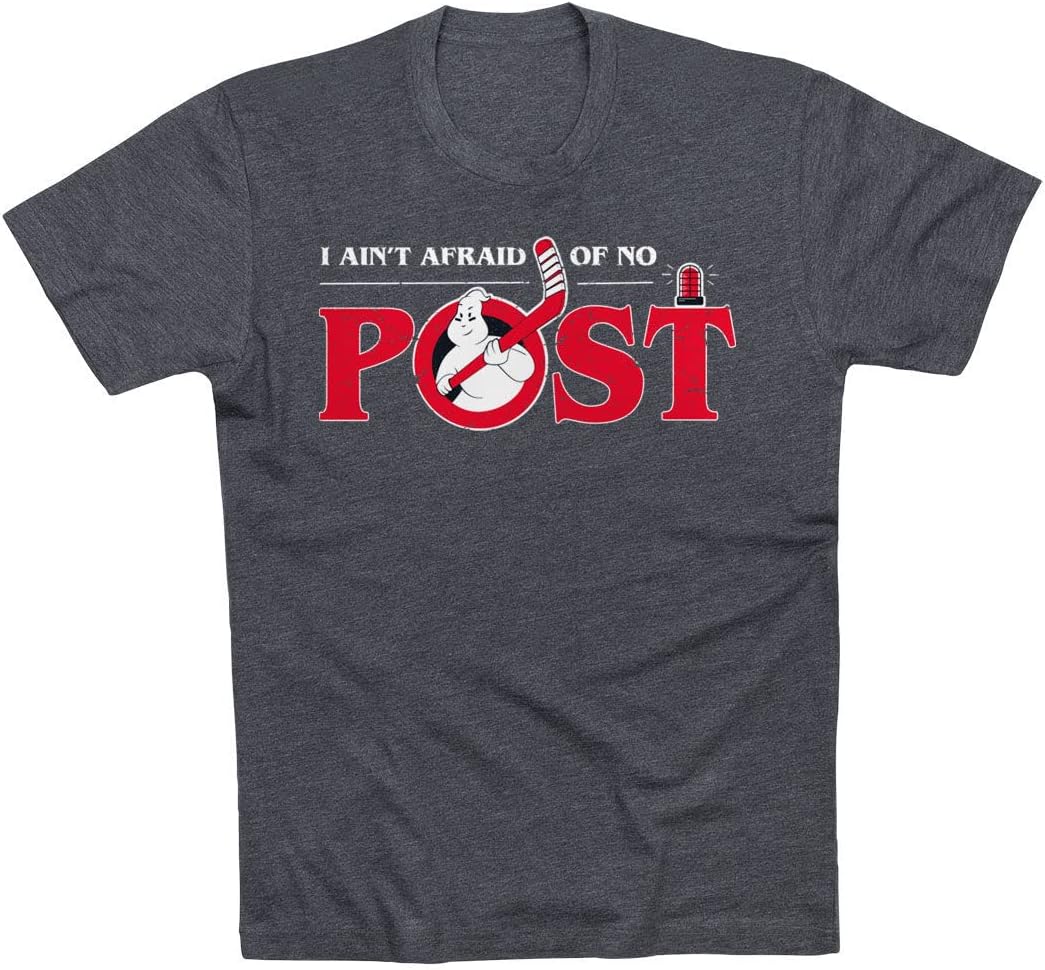 Hockey Ain't Afraid of No Post Tee | Short Sleeve Hockey T-Shirt | Youth and Adult Sizes