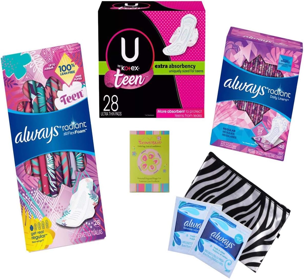 My First Period Sampler Kit™ - Pink Gift Box