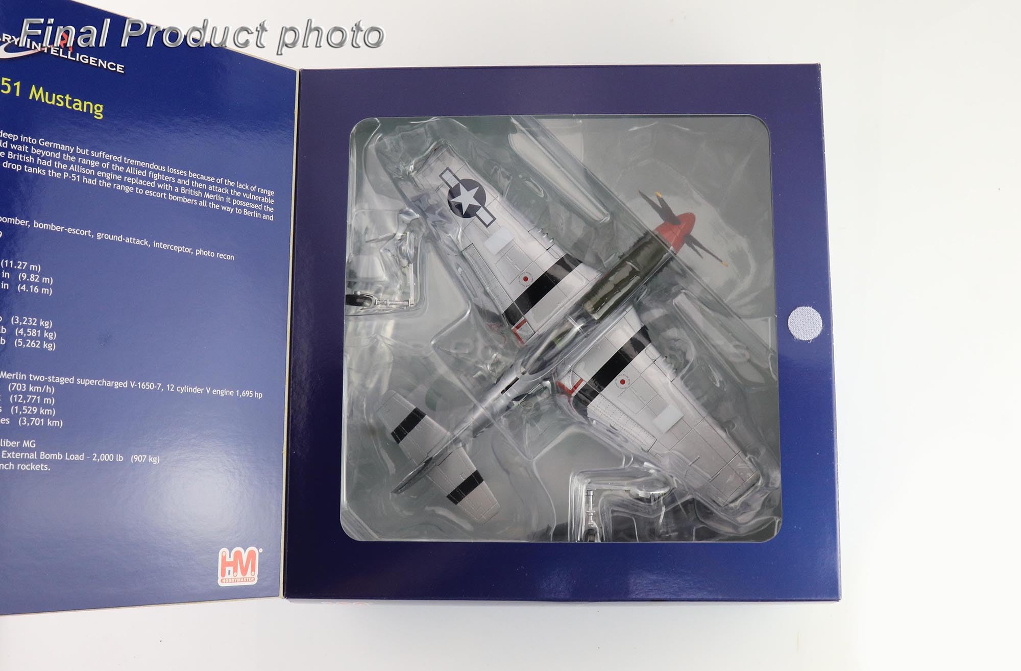 Amazon | HOBBY MASTER 1/48 P-51Dマスタング テッド・ラインズ大尉機