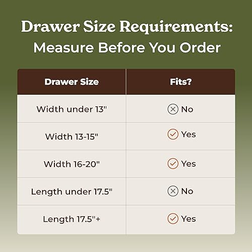 Vista 14 de SMIRLY Organizador de cajones de cubiertos – Organizador de cajones de cocina de bambú, soporte ajustable para utensilios y bandeja de cubiertos