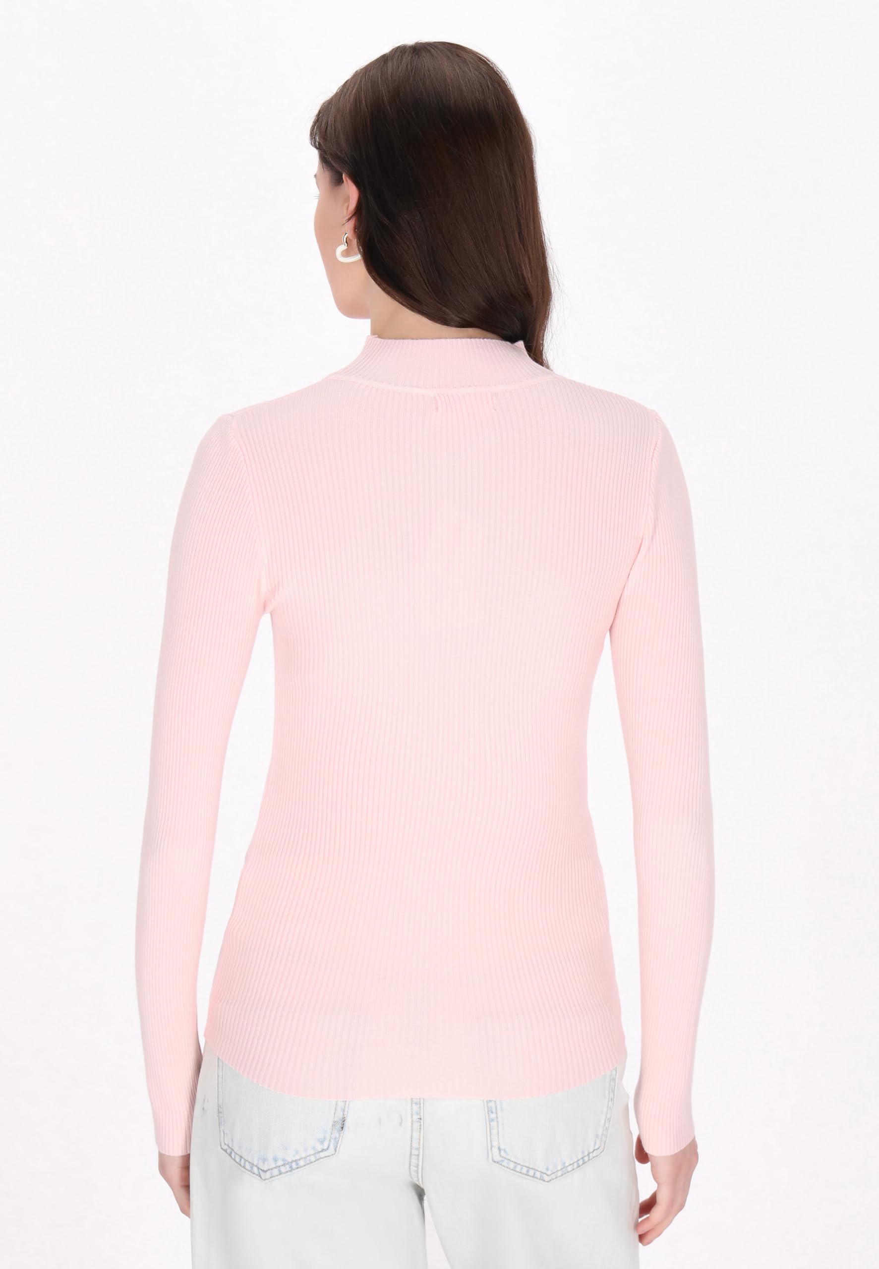 myMo Sudadera para mujer, Rosa, S