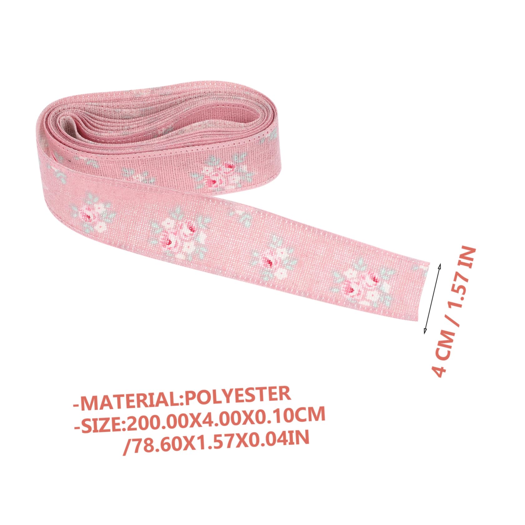 OSALADI 4 Sätze Geschenkbänder Mit Blumenmuster Schneidbares Dekorationsband Für Diy Festliche Und Bastelprojekte Für Hochzeiten Und Feiern 10 Stück * 4