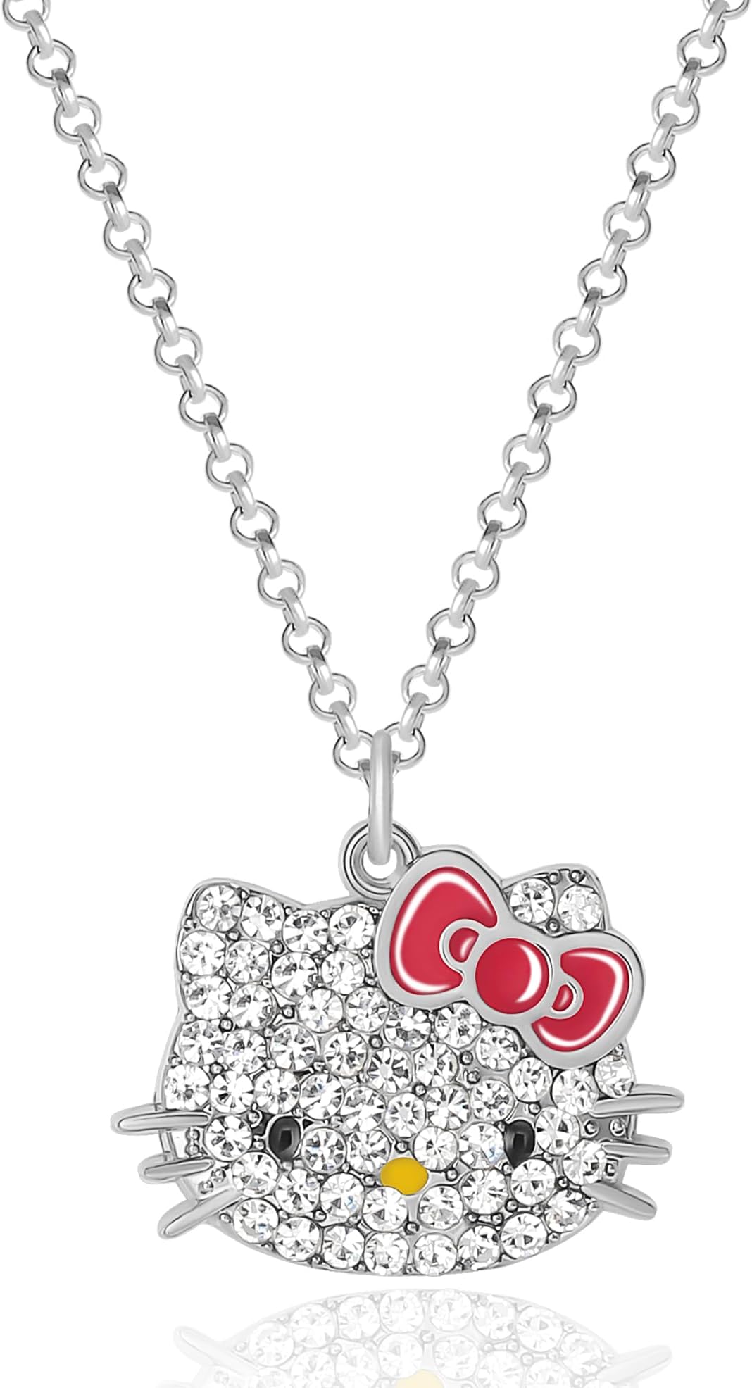 Sanrio Pave Crystal Pendant Necklace for Women Official