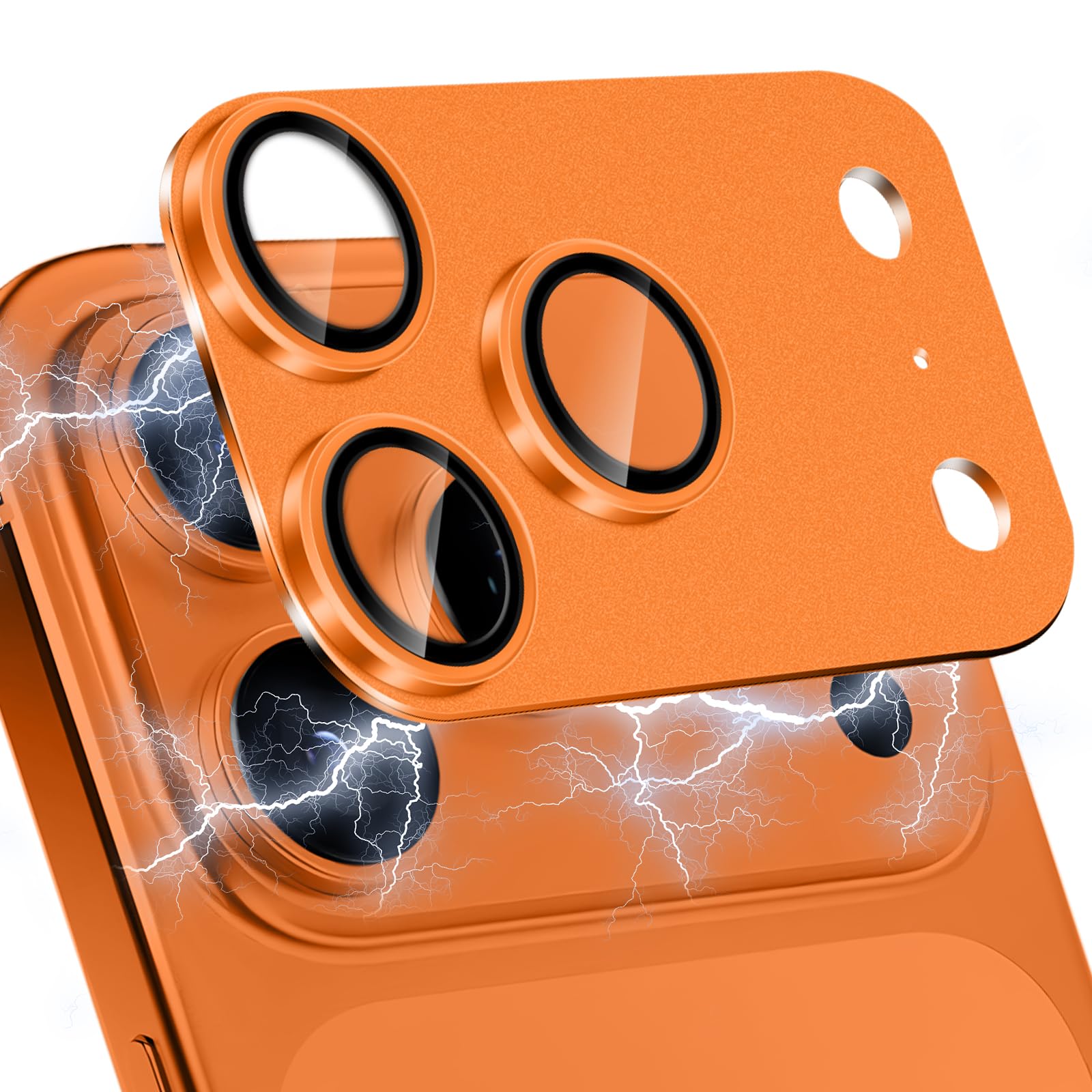 RHINOSHIELD Protections Pour Objectifs Photo Compatible Avec [iPhone 17 Pro / 17 Pro Max ] Verre Trempé 9H Résistant Aux Chocs Et Aux Rayures, Haute Transparence, Protection Contre Les éclats – Argent