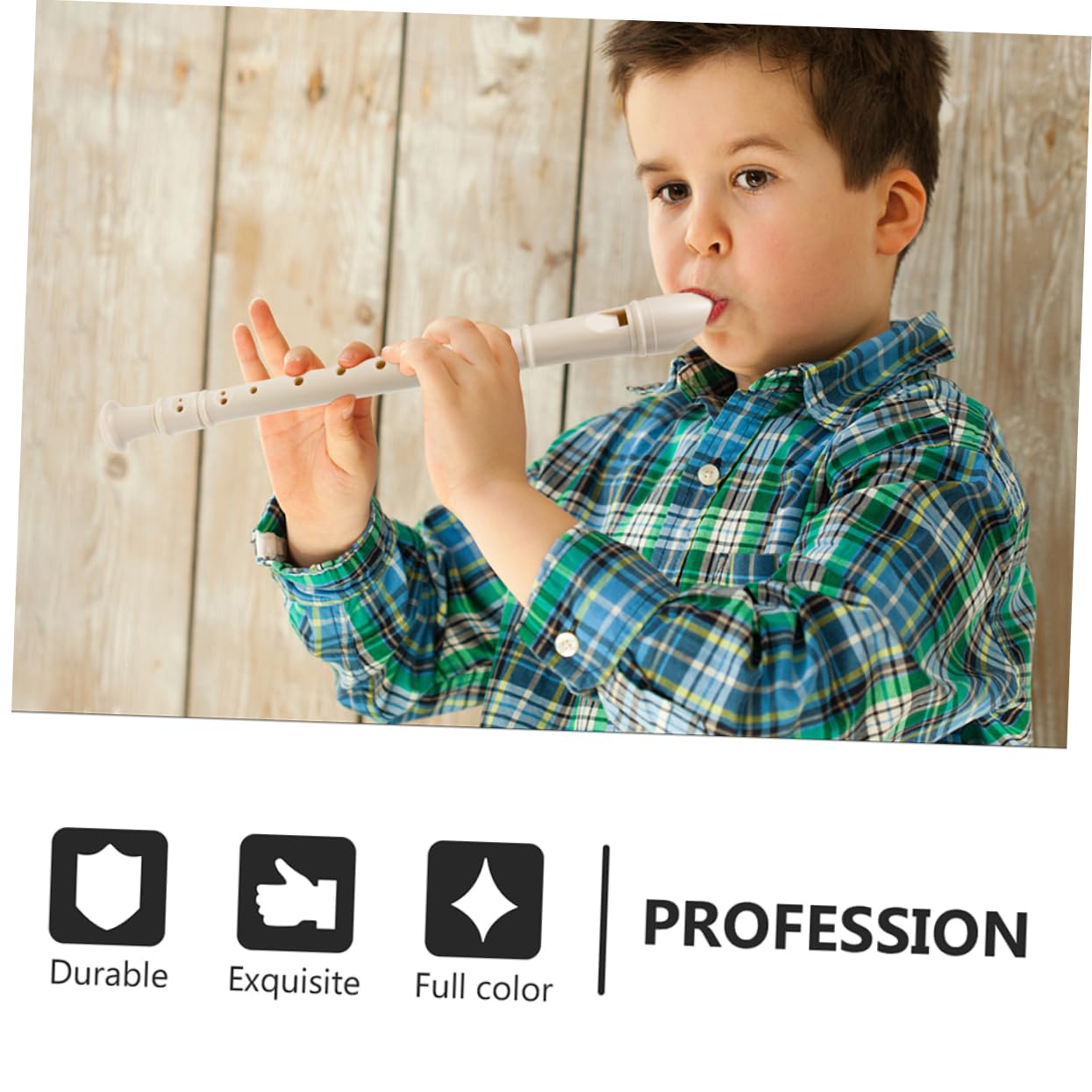 SUPVOX 1 Set 8 8 Hole Clarinet Professionally Clarinet Beginner Musical Instrument Professional Instrument Music Resin Beige