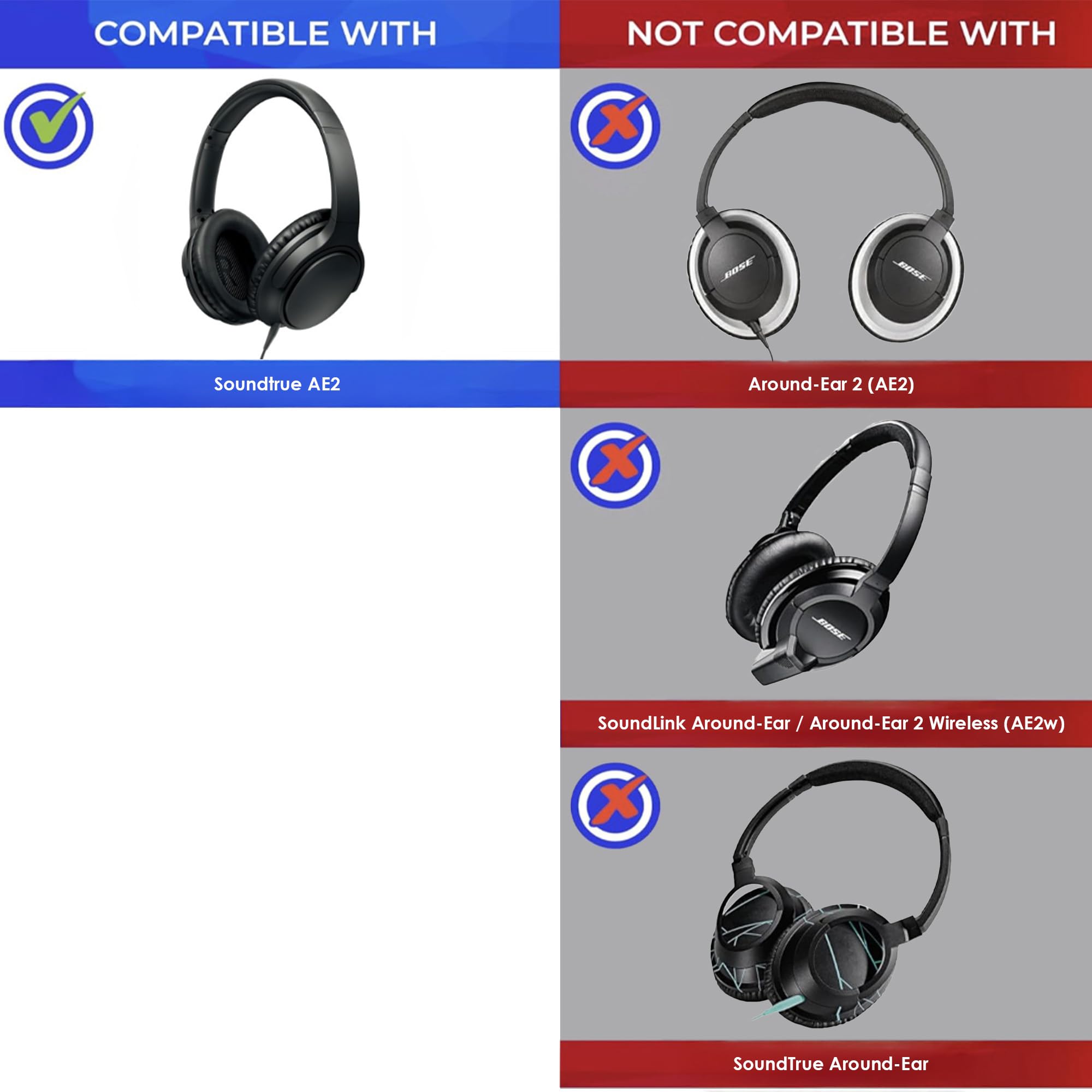 Amazon.com: AHG Replacement SoundTrue AE2 Ear Pads and SoundTrue