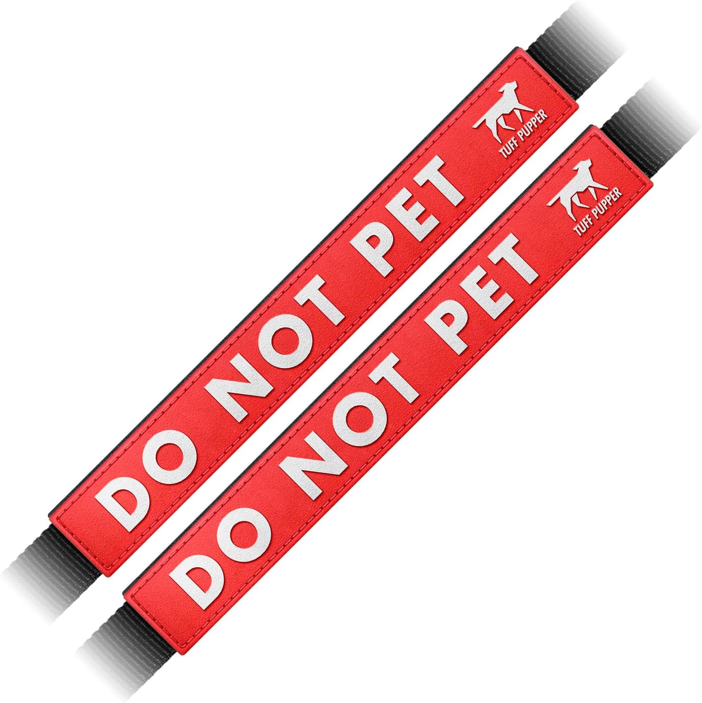Tuff Pupper Waterproof Leash Sleeve | Fits Any Standard Size 1 Inch Wide Leash | Dual Sided Message | Durable Neoprene & Silicone | Odor & Stink Proof | Easy Secure On & Off (2 Pack, Do Not Pet) Tuff Pupper Waterproof Leash Sleeve | Fits Any Standard Size 1 Inch Wide Leash | Dual Sided Message | Durable Neoprene & Silicone | Odor & Stink Proof | Easy Secure On & Off (2 Pack, Do Not Pet)