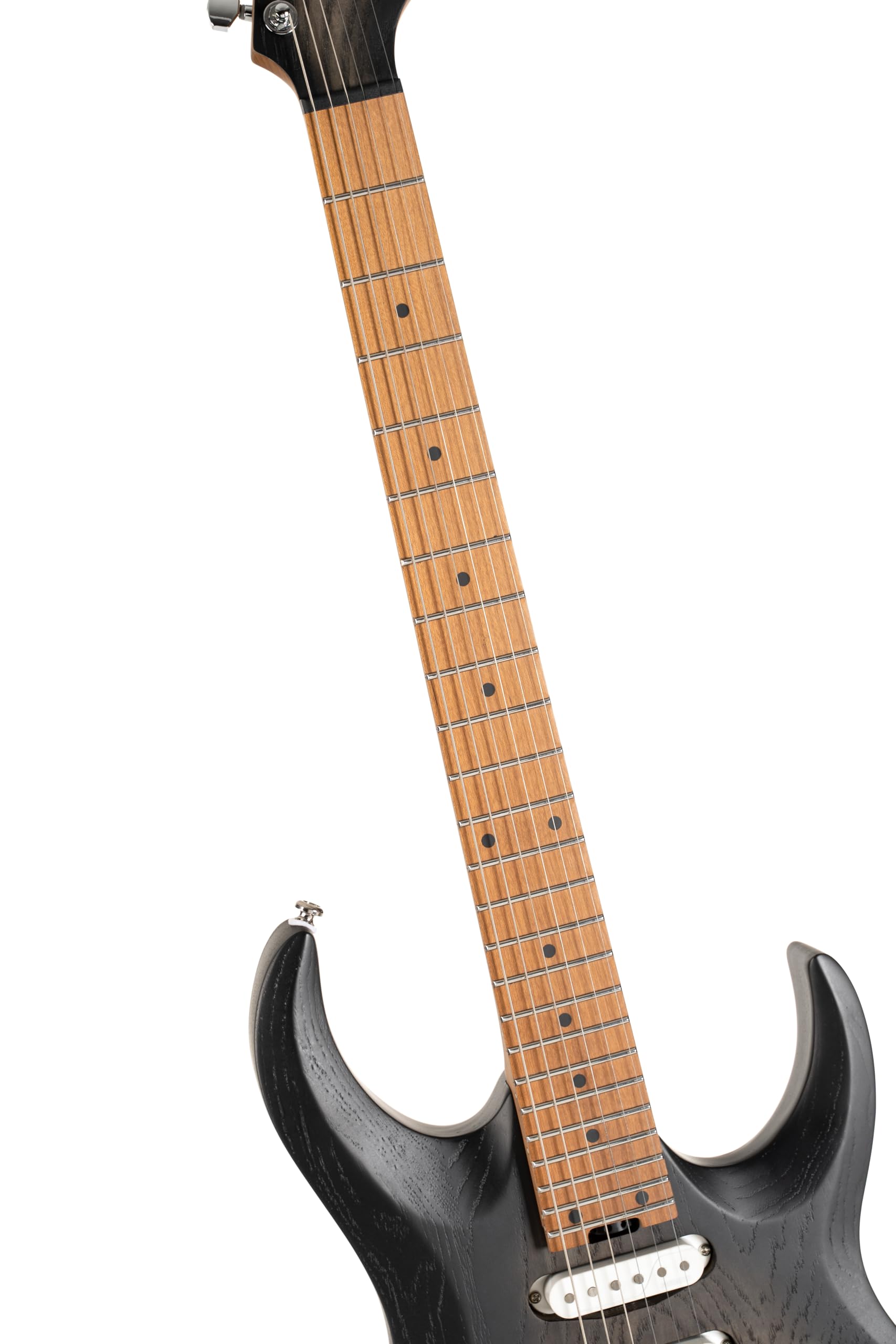 Cort X700 Triality - Guitarra eléctrica de alto rendimiento de 6 cuerdas, color negro