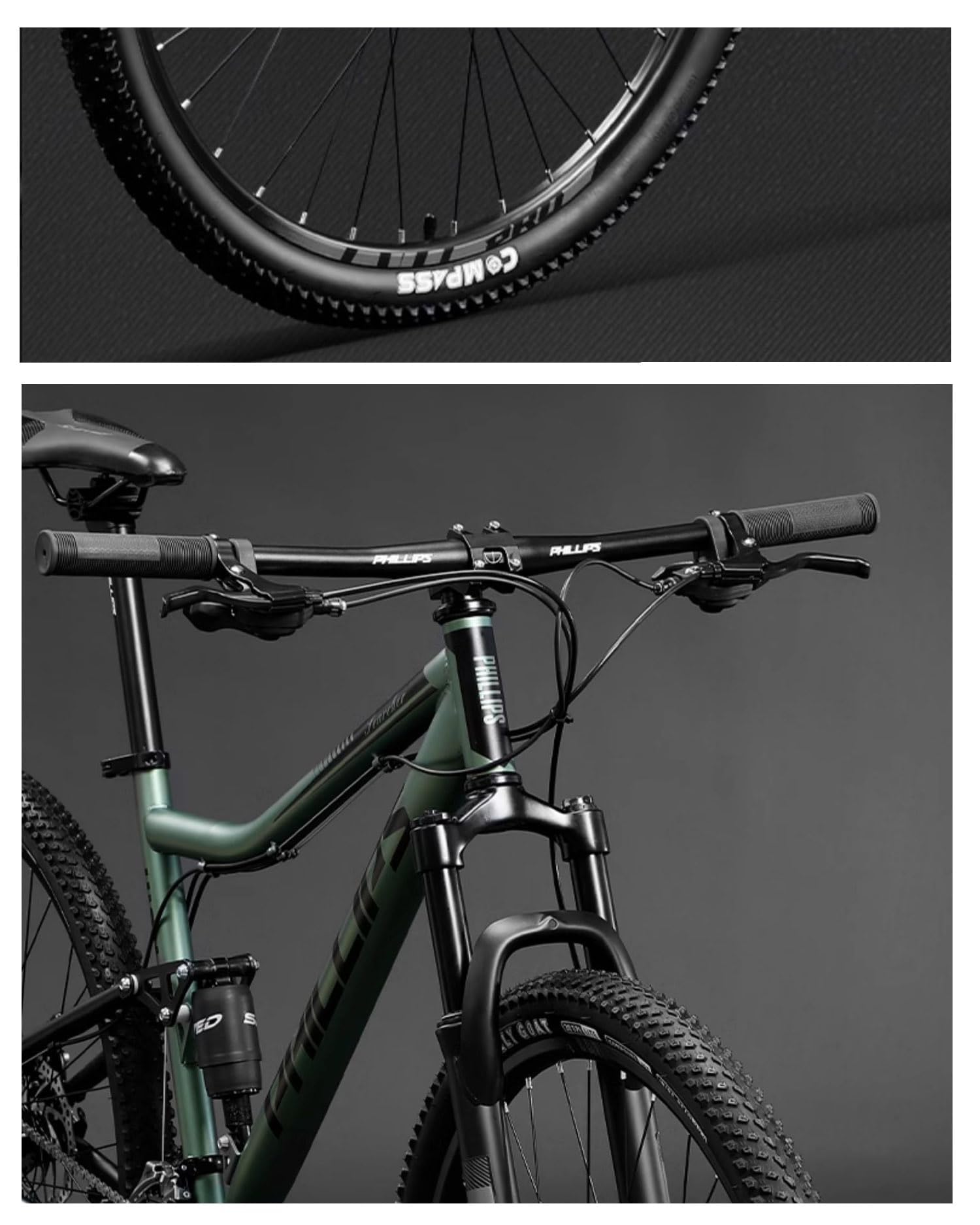 Amazon | マウンテンバイク MTB 自転車 27.5インチ 30段変 速高