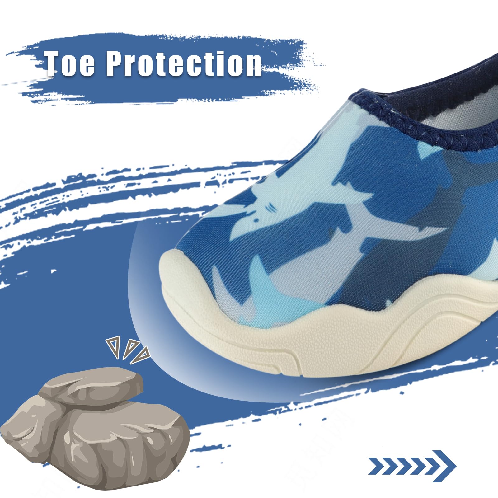 MK MATT KEELY Escarpines Niño Niña Agua Zapatos de Playa Antideslizante Calcetines de Piscina Surf Buceo