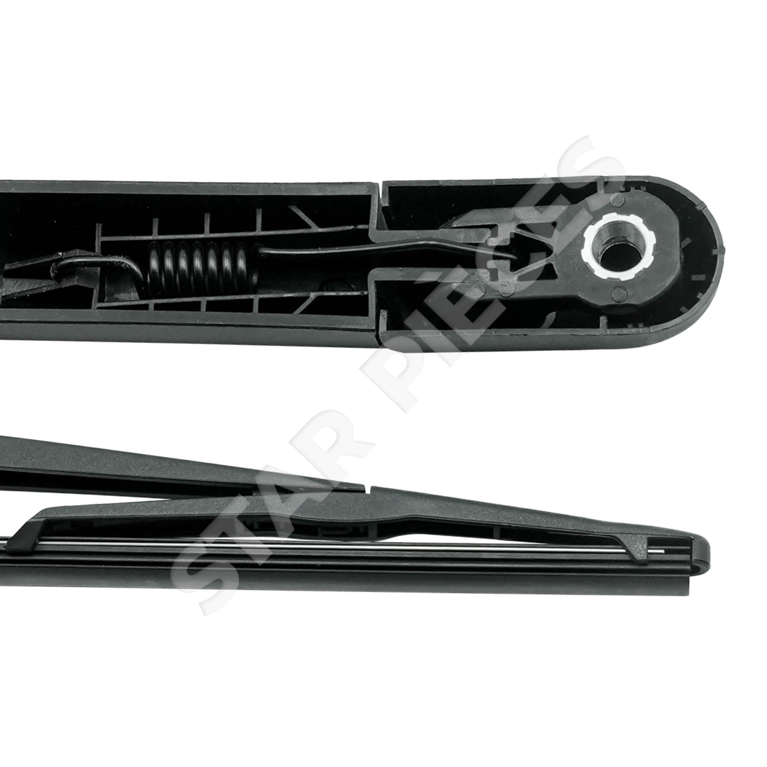 Bras essuie glace arrière compatible pour Laguna 2 (2000-2007). AVEC BALAI D’ESSUIE-GLACE ARRIÈRE. 7701049003