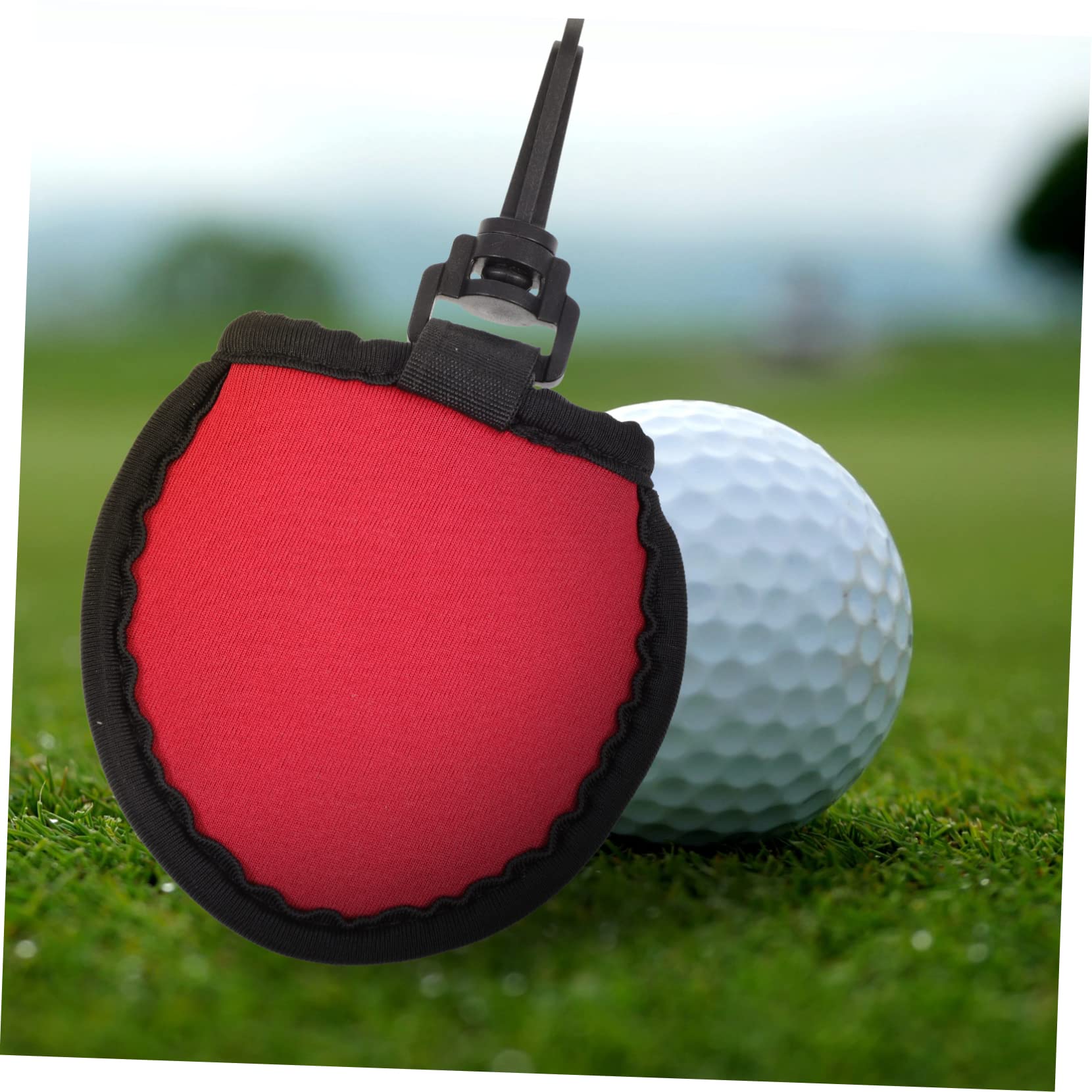 INOOMP 5pezzi Borsa Protettiva Portatile per Pulizia Golf Sacchetto per Palline Golf con Assorbente e Esterno Facile da Trasportare e Conservare Accessorio Pratico per Golfisti