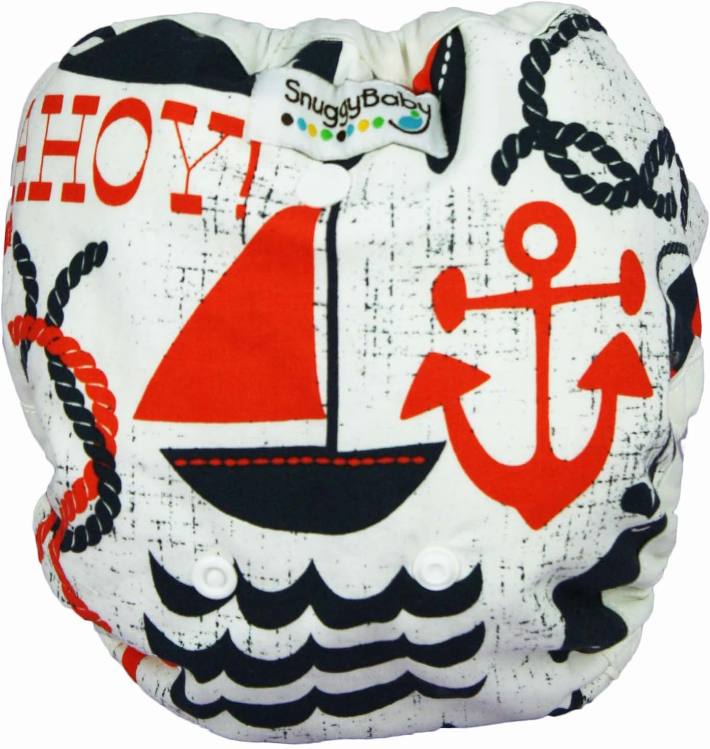 Snuggy Baby AI2 Diaper Cover - Anchors Away
