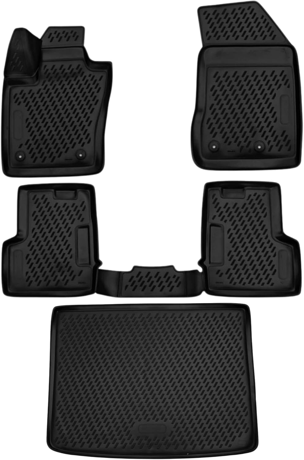 Fits 20152024 Jeep Renegade Floor Mats Front & 2nd Row