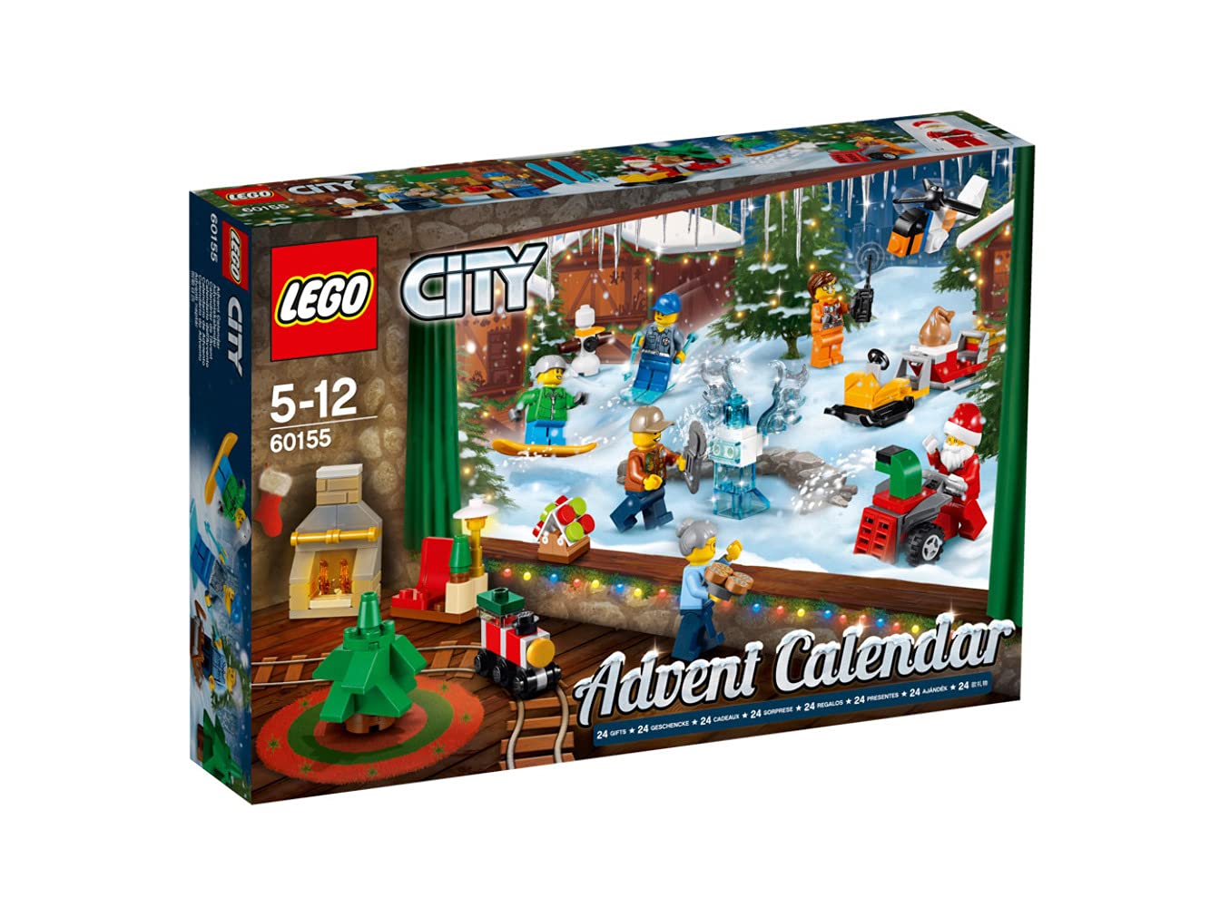LEGO City 60155 Calendario dell'Avvento